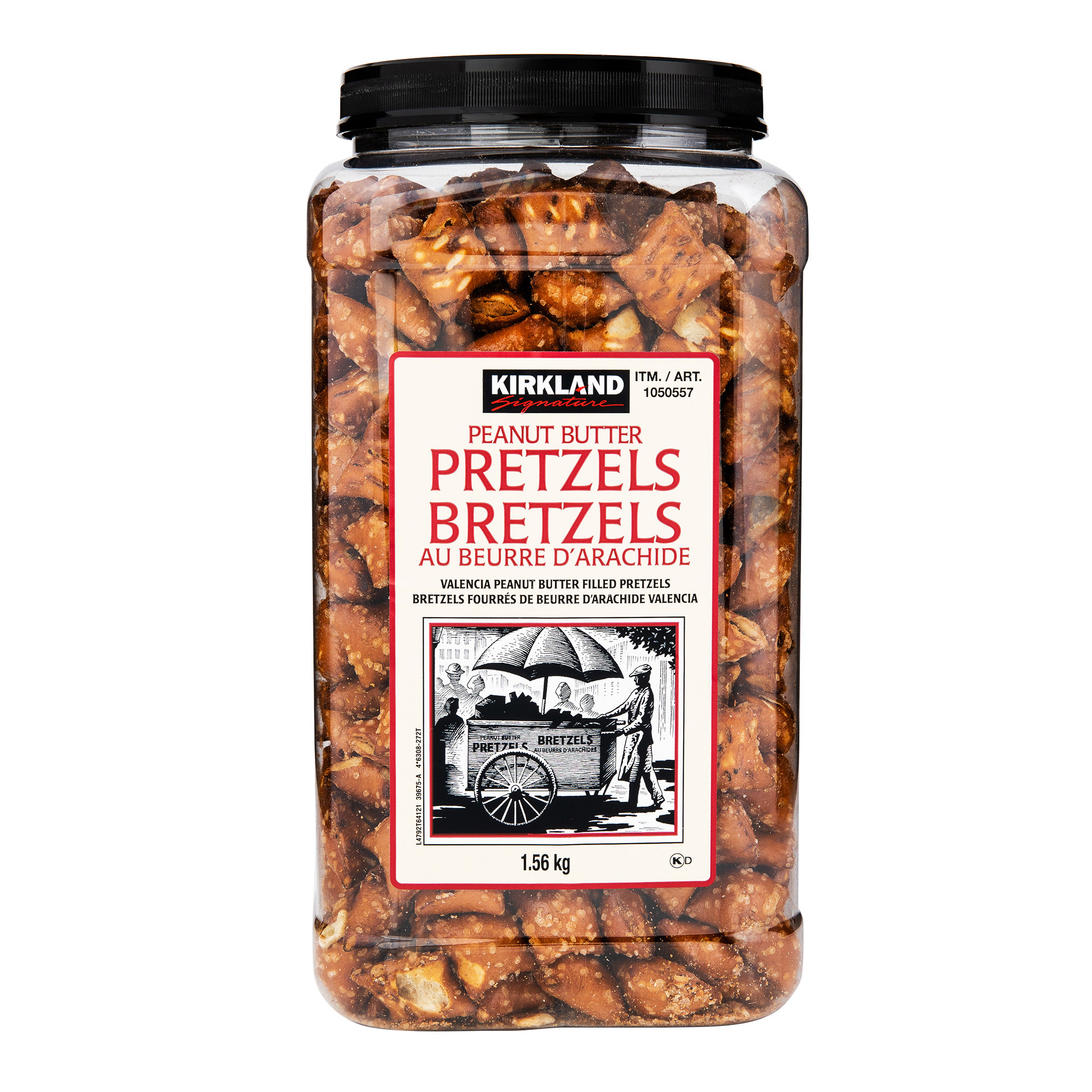 Kirkland Signature Peanut Butter Pretzels, 1.56 kg