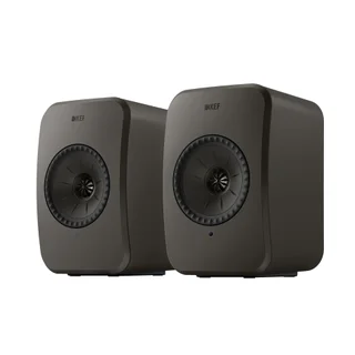 KEF LSX II LT Wireless Bookshelf Speaker Pair, Gray
