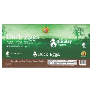 ROBINSON FARMS DUCK EGGS 1 DOZEN