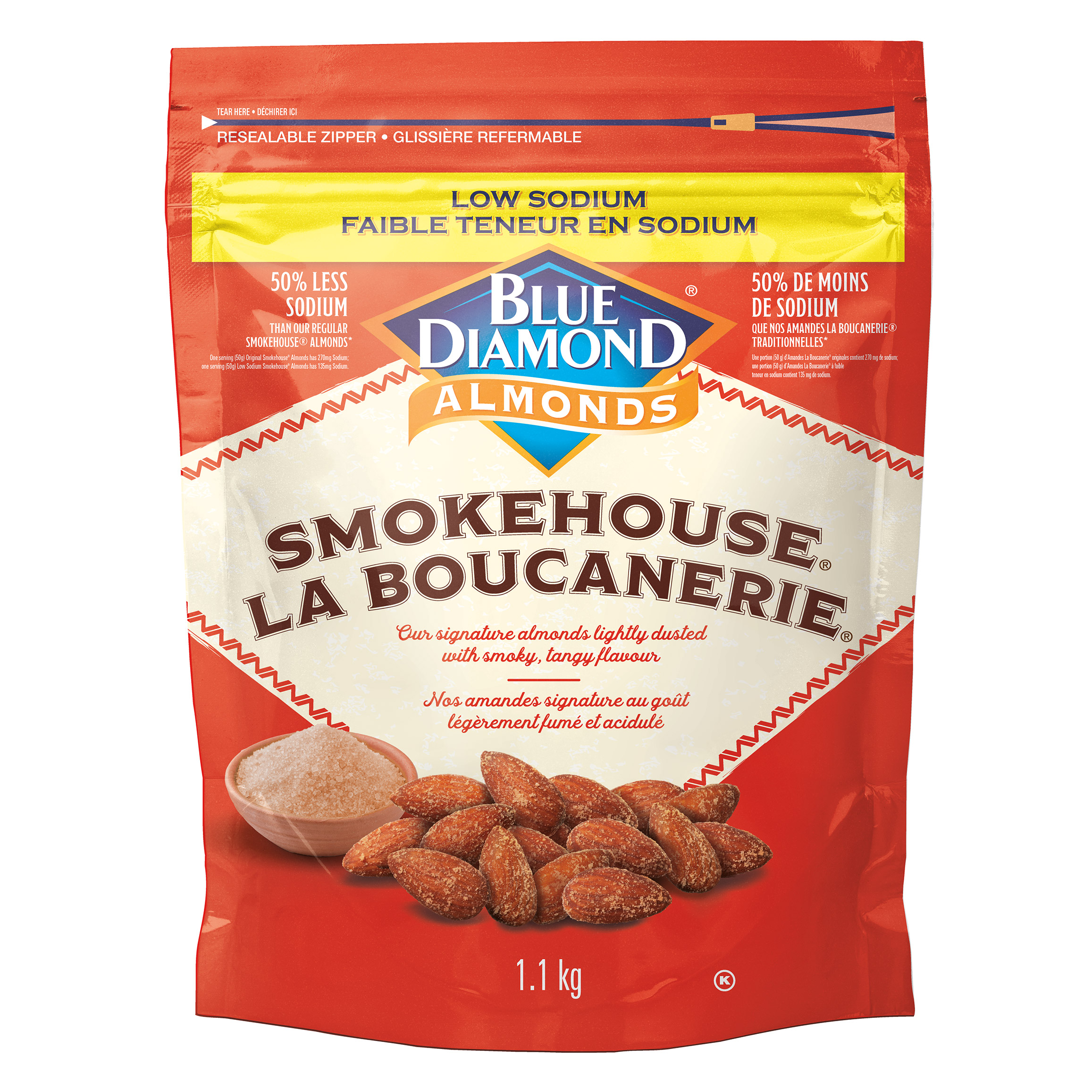 Blue Diamond, Smokehouse Almonds, 1.1 kg 