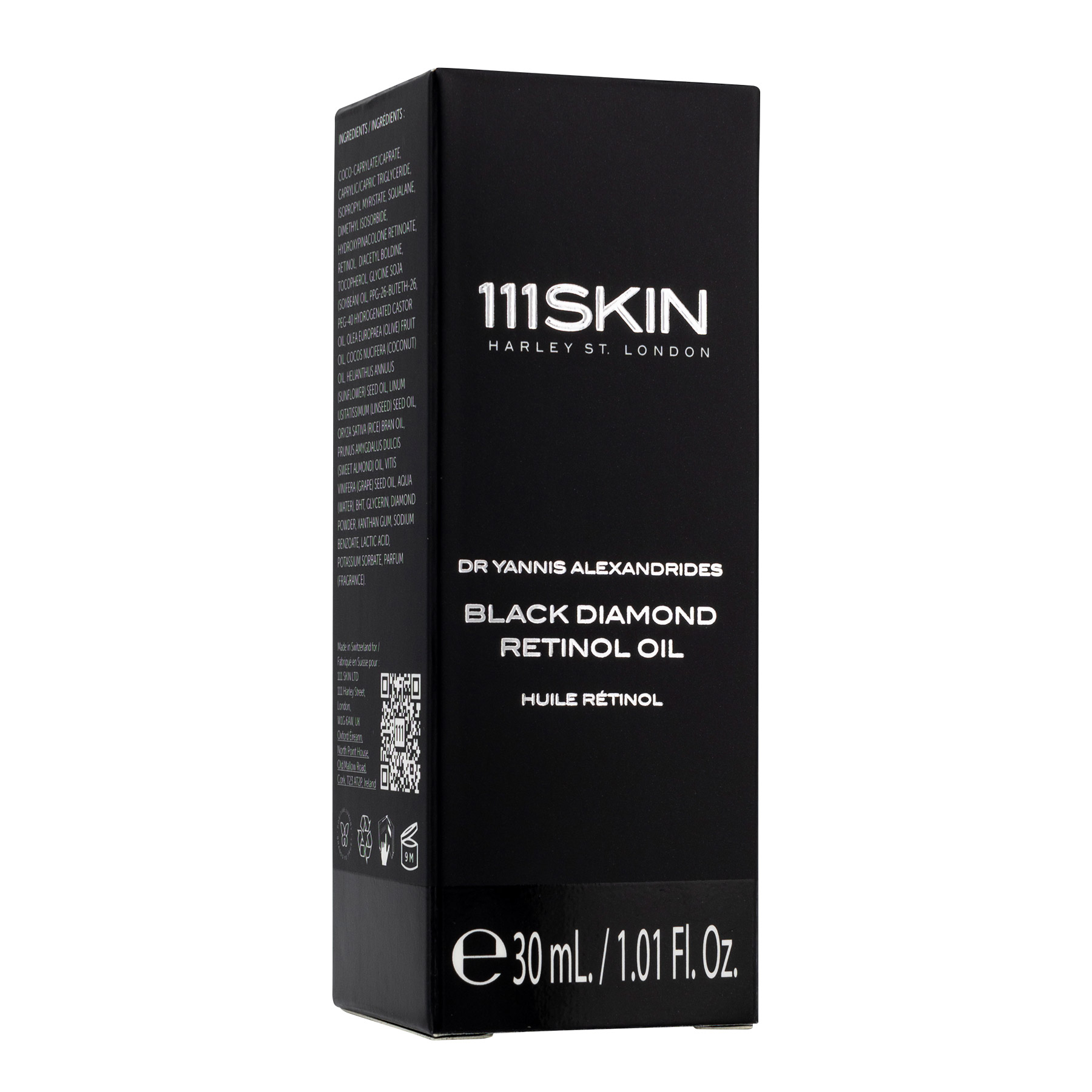 111SKIN Celestial Black Diamond - Huile rétinol, 30 ml | Costco