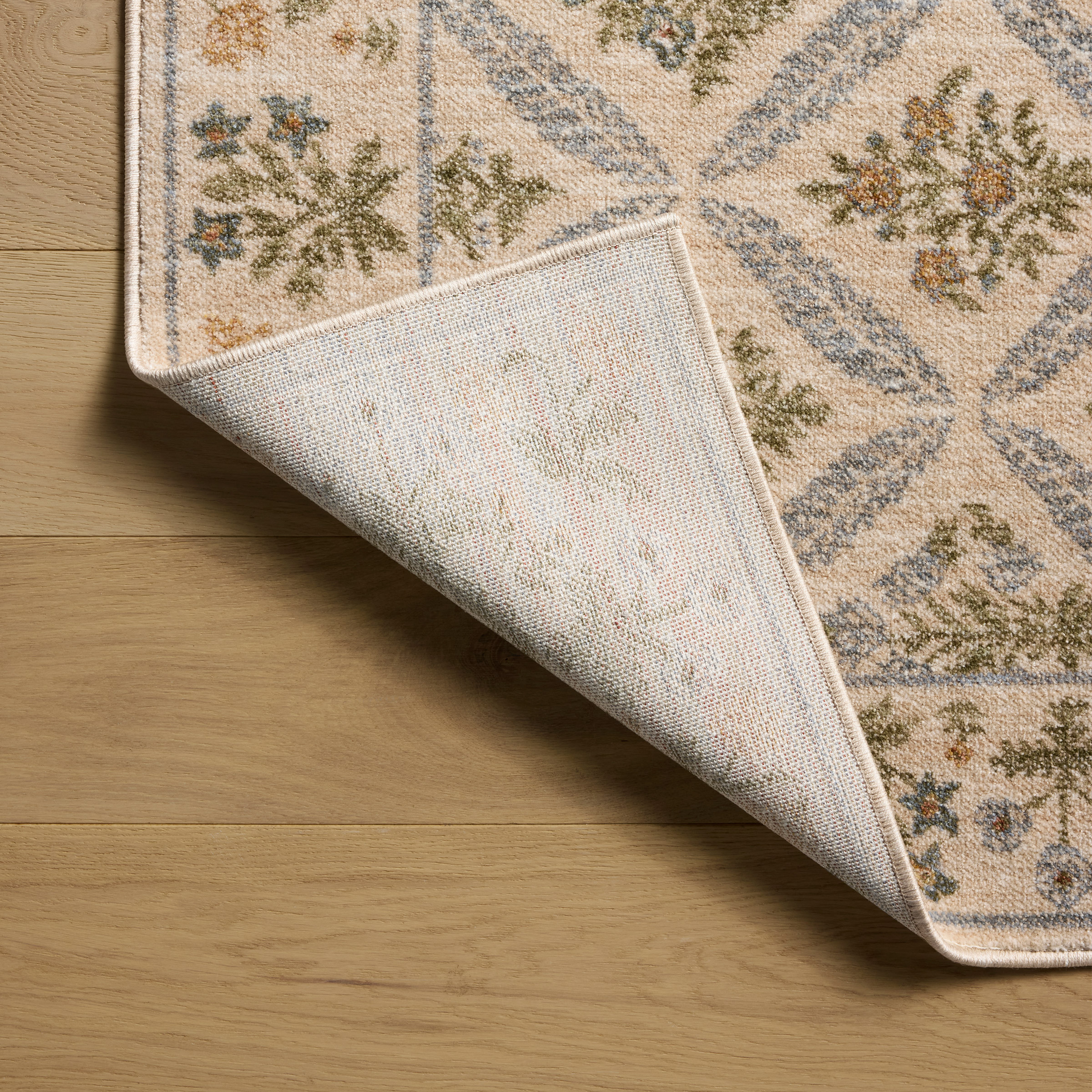 Rifle Paper Co. x Loloi Figaro Runner Rug, Cream, 1'11” x 8' | Costco