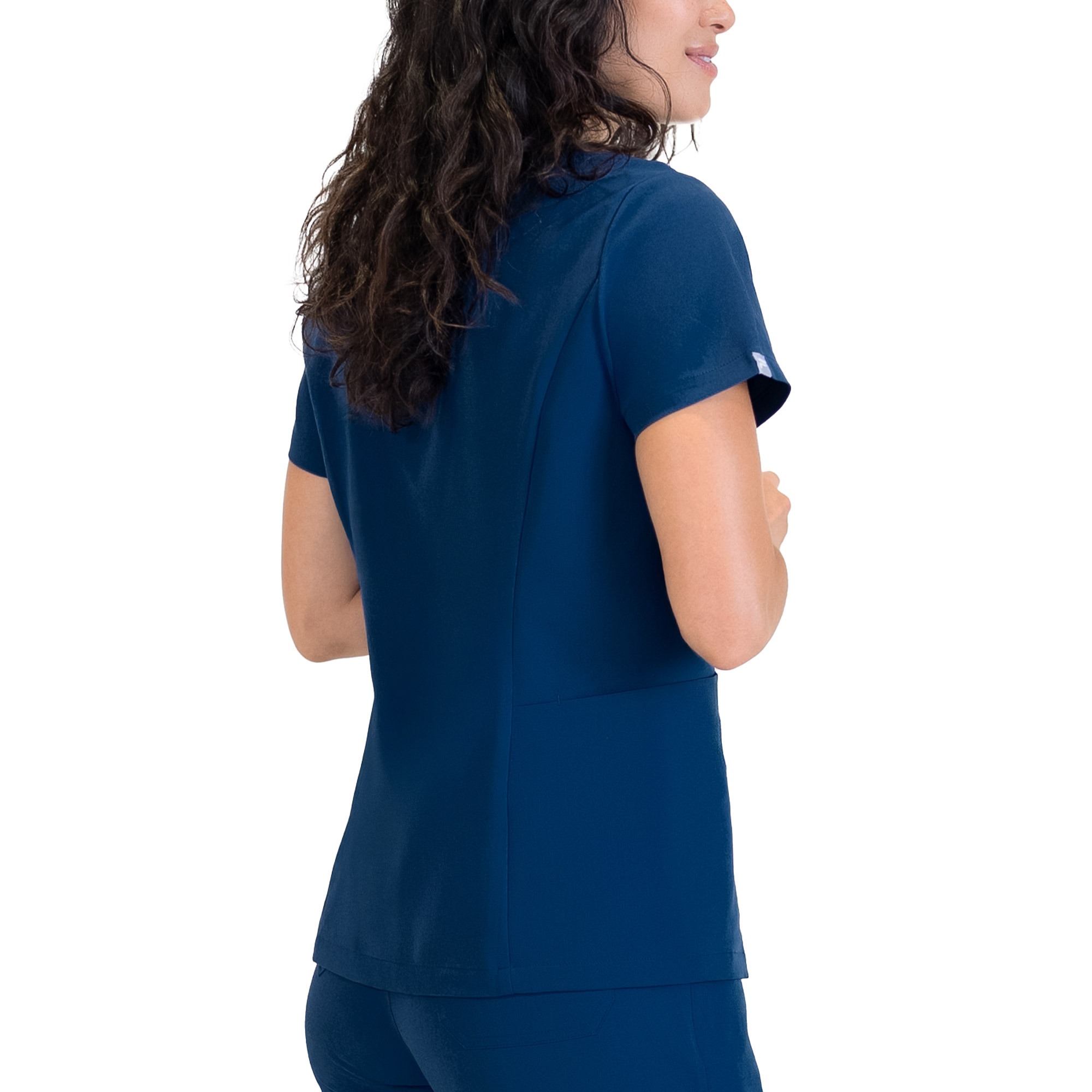 Frontline Women's Two Pocket V-Neck Scrub Top | Costco