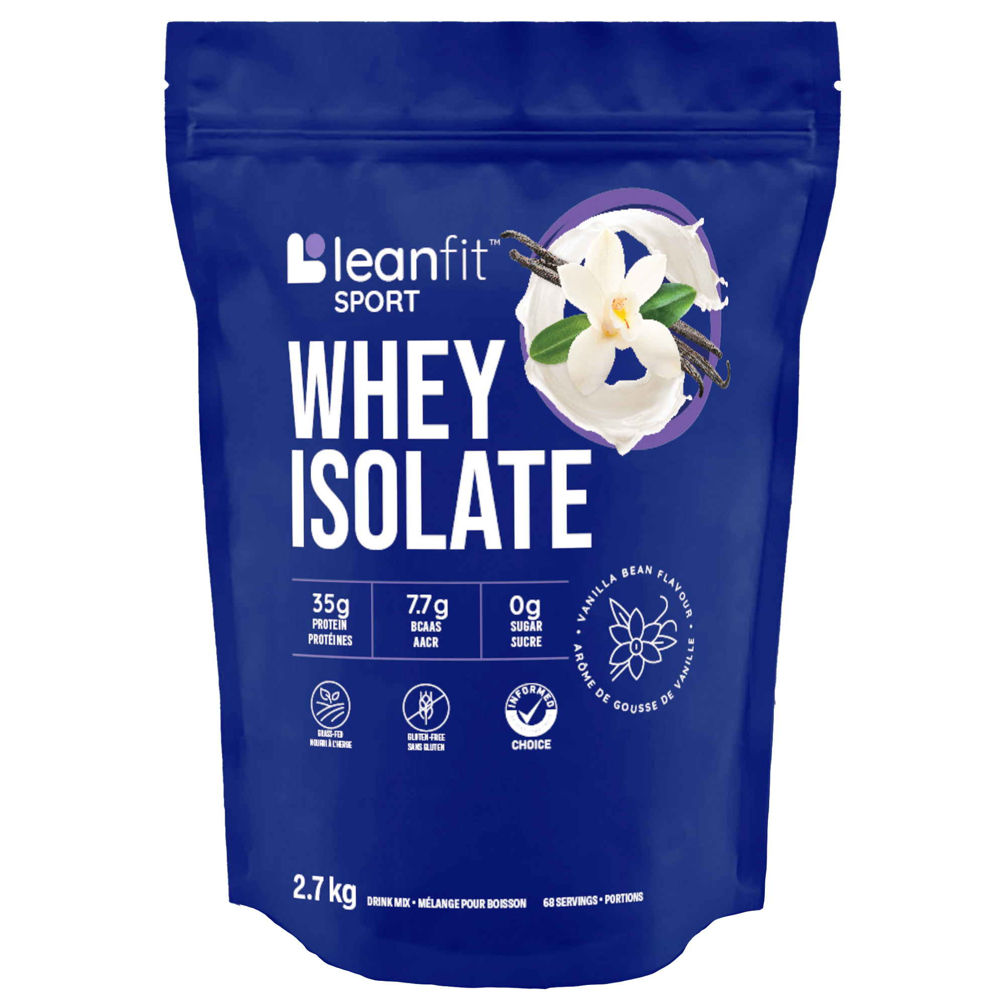 LEANFIT Sport Whey Isolate, Vanilla