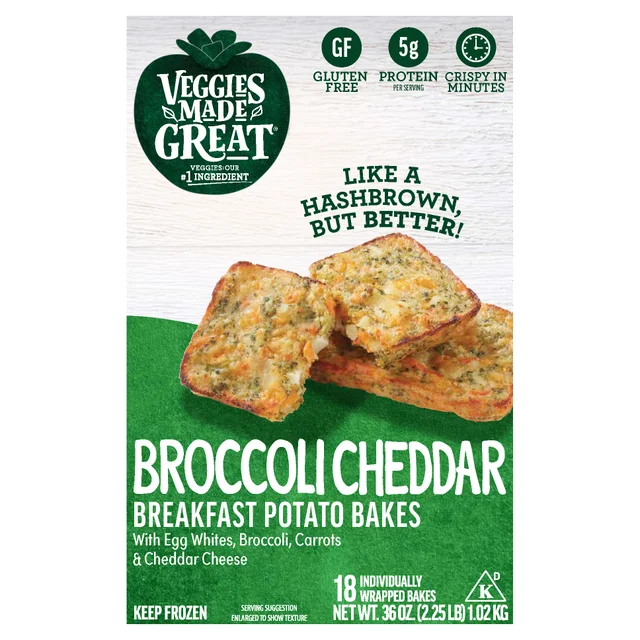 VEGGIES MADE GREAT BROCCOLI CHEDDAR BAKE 18 CT