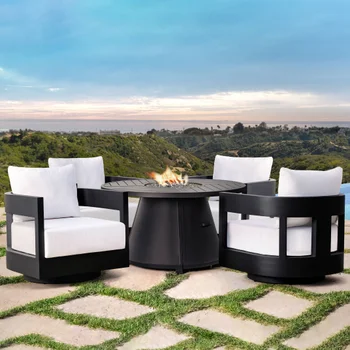 Santino 5-piece Fire Chat Set | Costco Santino 5-piece Fire Chat Set | Costco