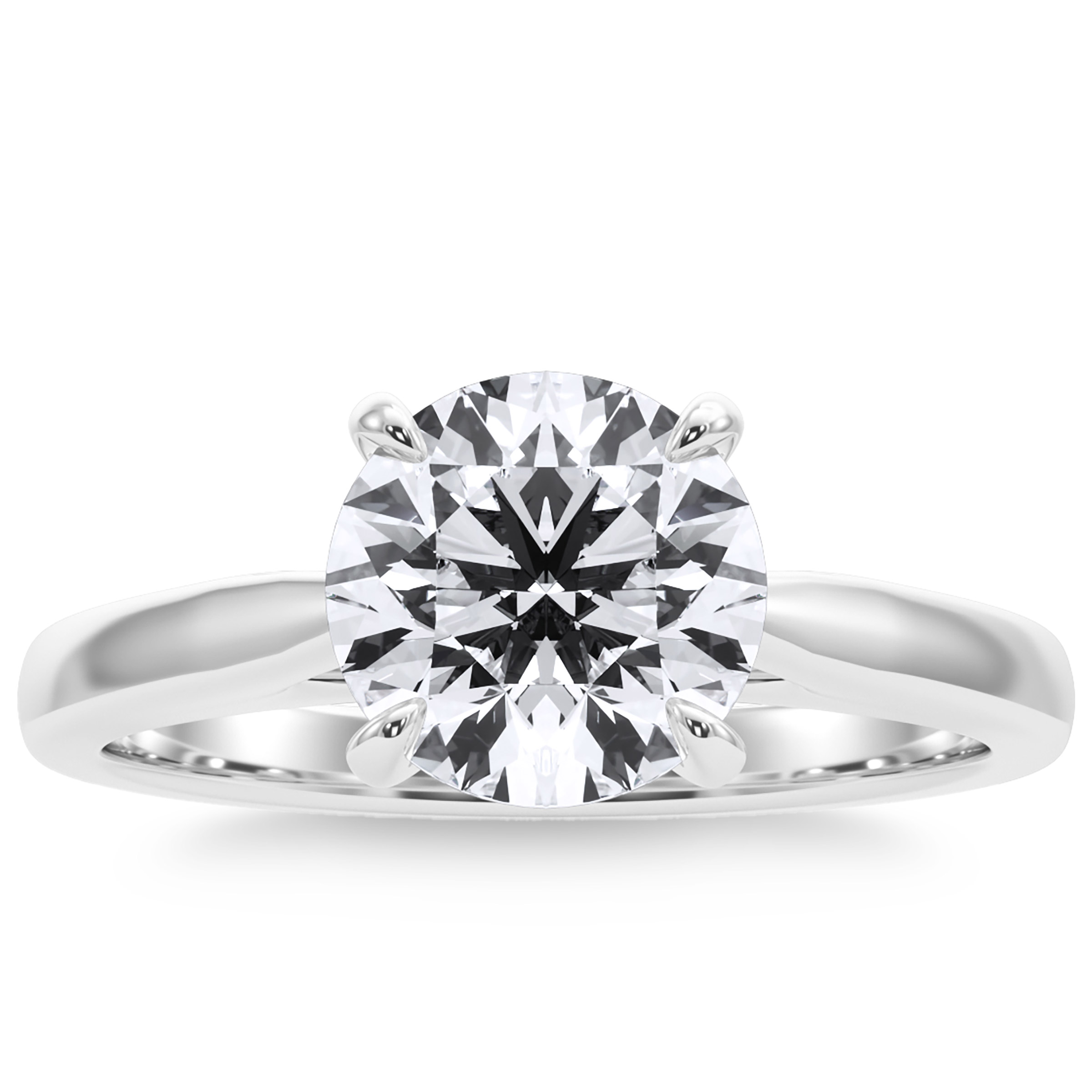 Round Brilliant Diamond Solitaire Ring (1.50 ct)
