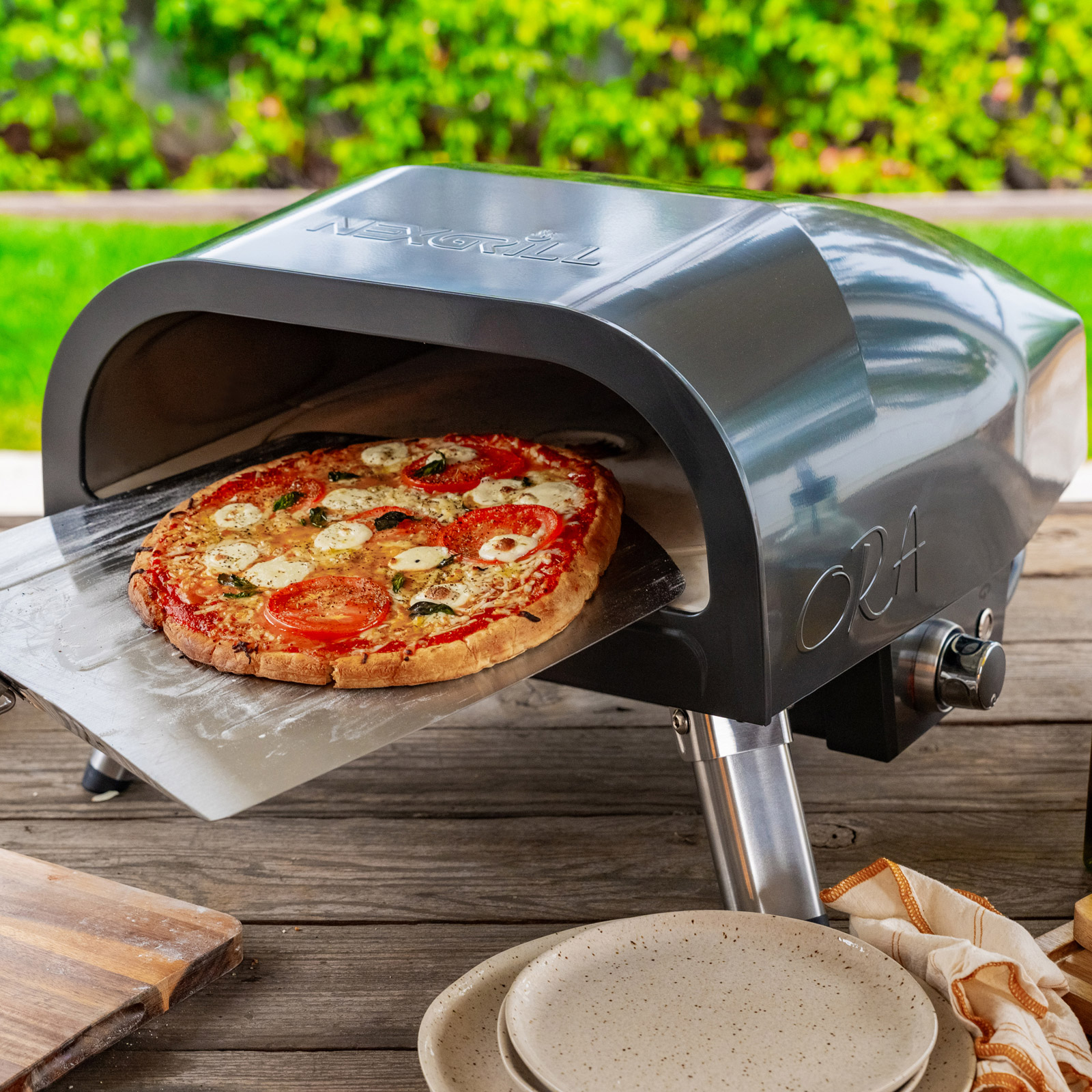 Nexgrill Ora 16” Pizza Oven with Auto-Rotating Pizza Stone | Costco