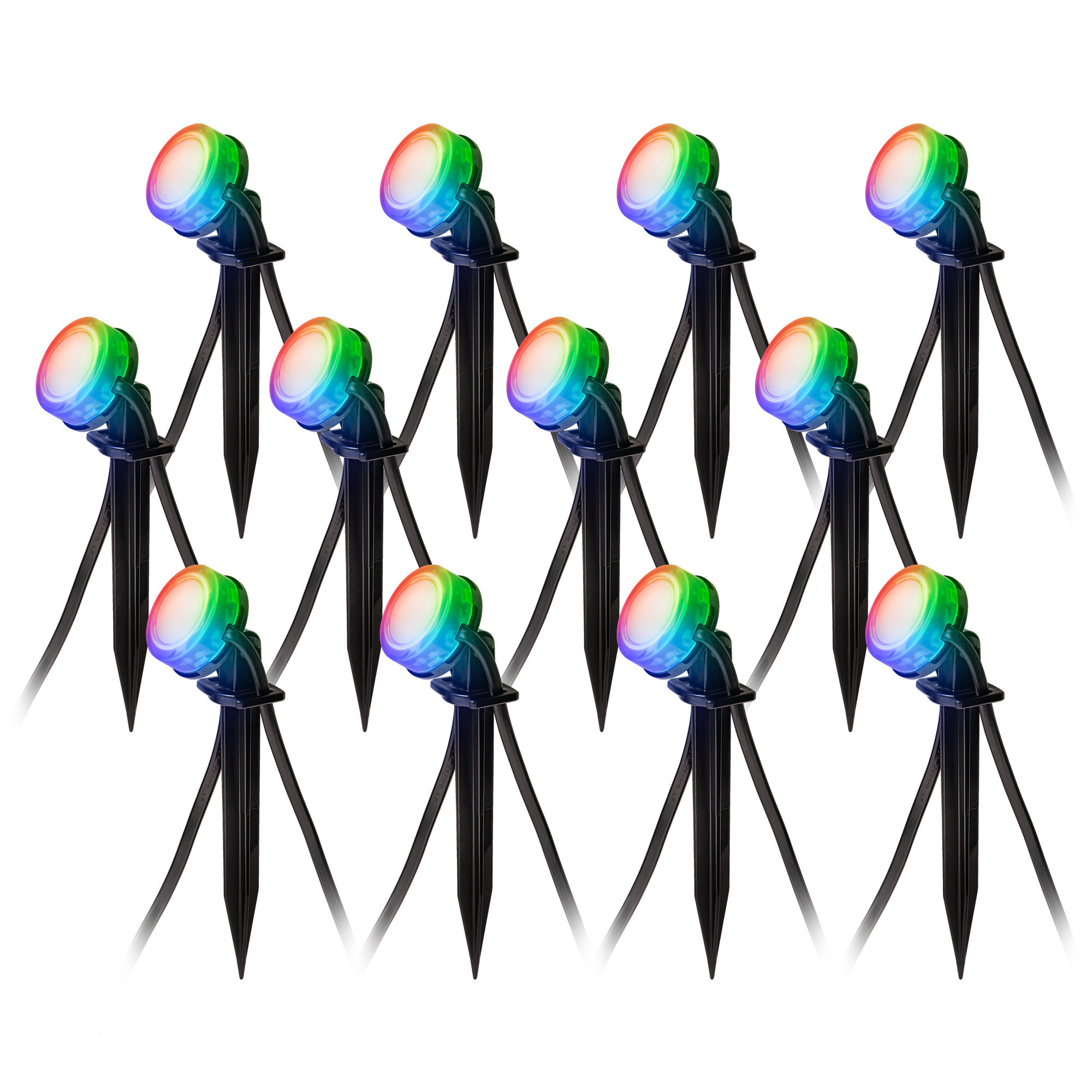 Enbrighten Vibe Wi-Fi LED Eternity Landscape Lights, 49.5 ft.