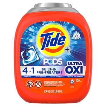 Tide + Ultra OXI Laundry Detergent PODS