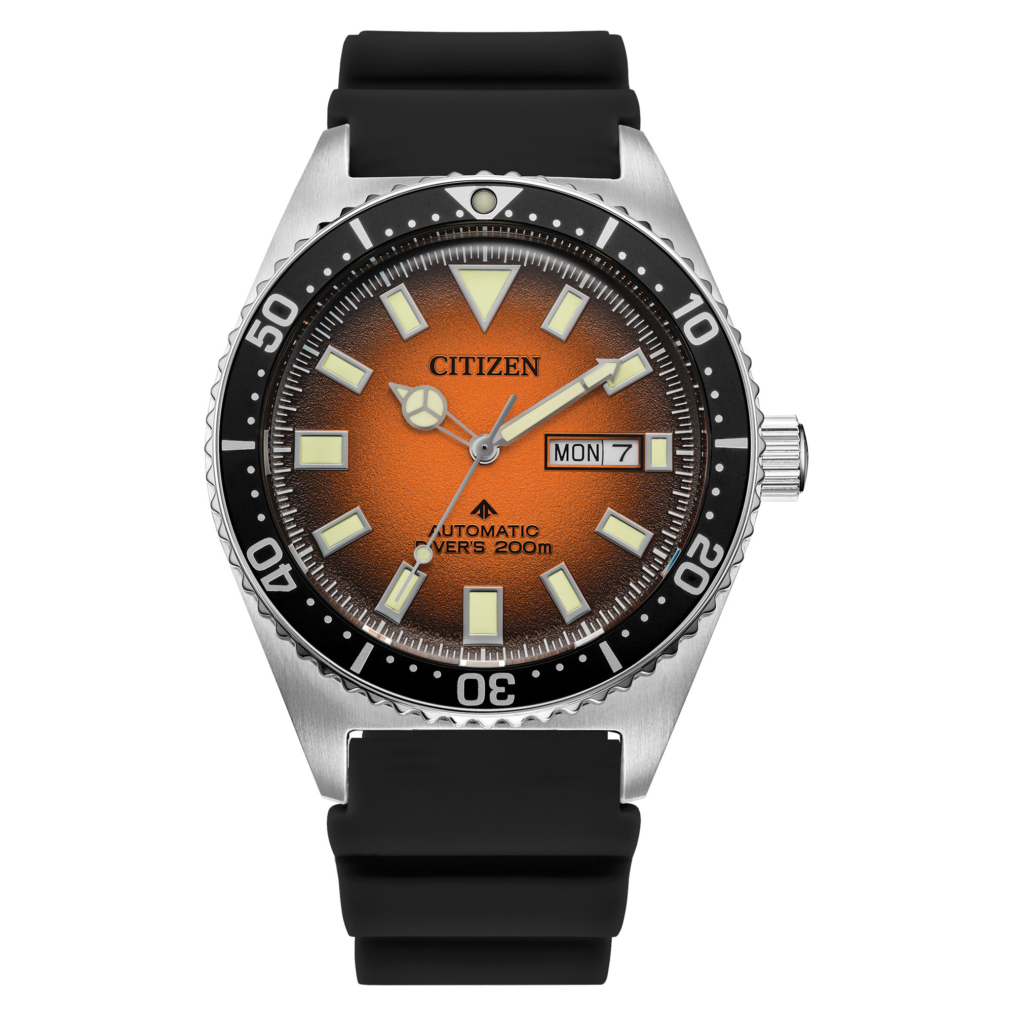 Citizen Promaster Dive Stainless Steel Automatic Men's Watch, 41mm - Technical View