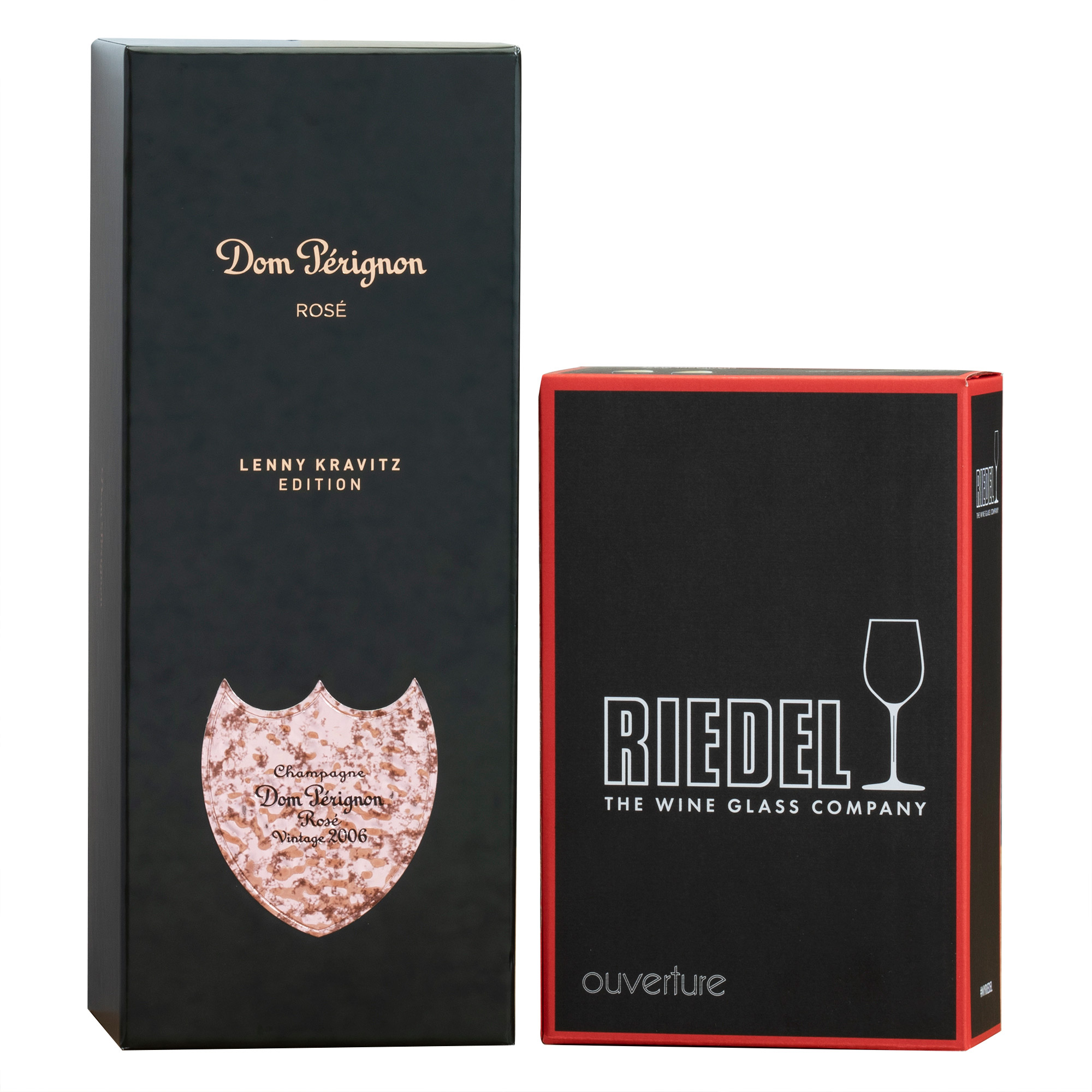 Dom Perignon Rose 2006 Lenny Kravitz Edition & Riedel Gift Set 750