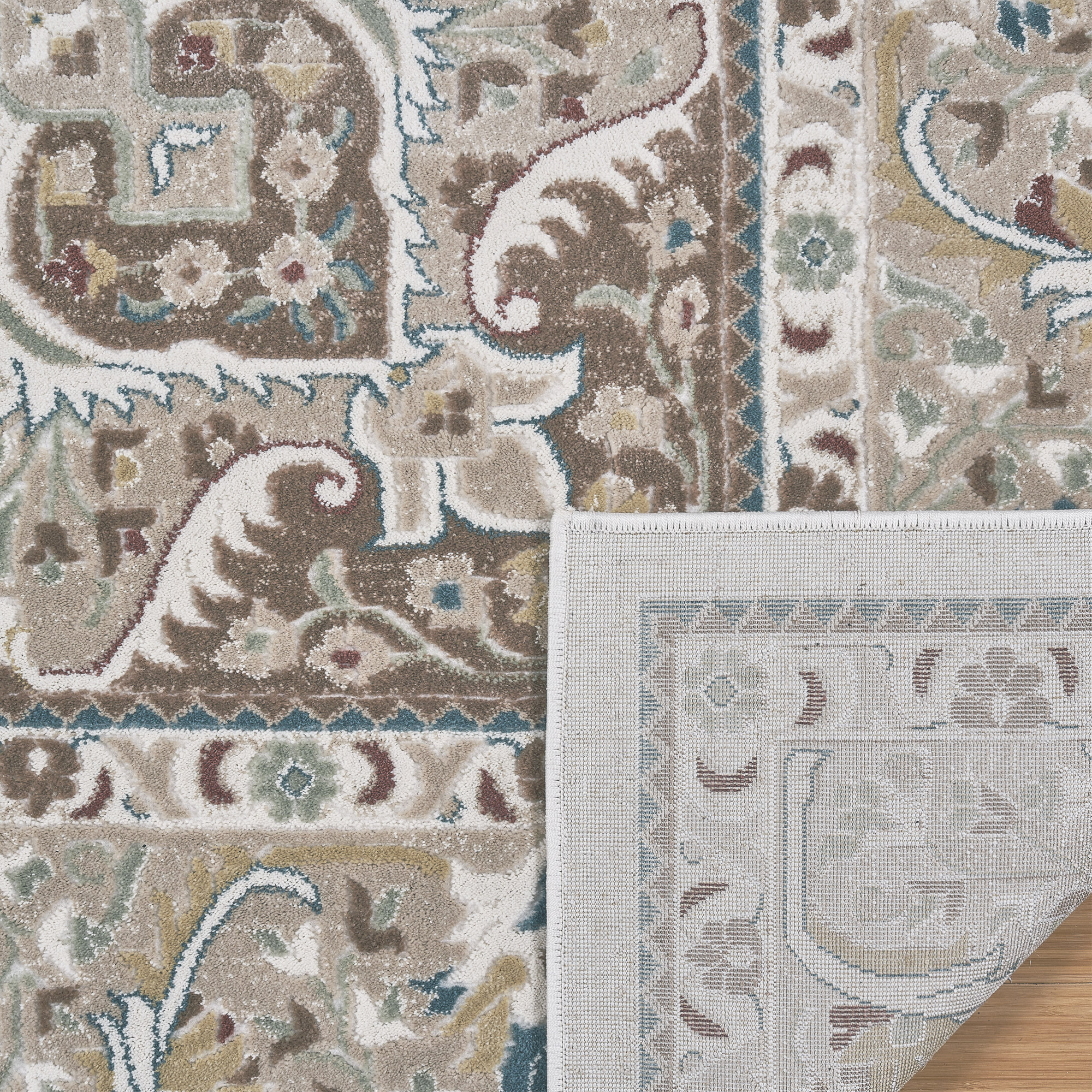 Eden Area Rug, Kreta Cream, 6'6