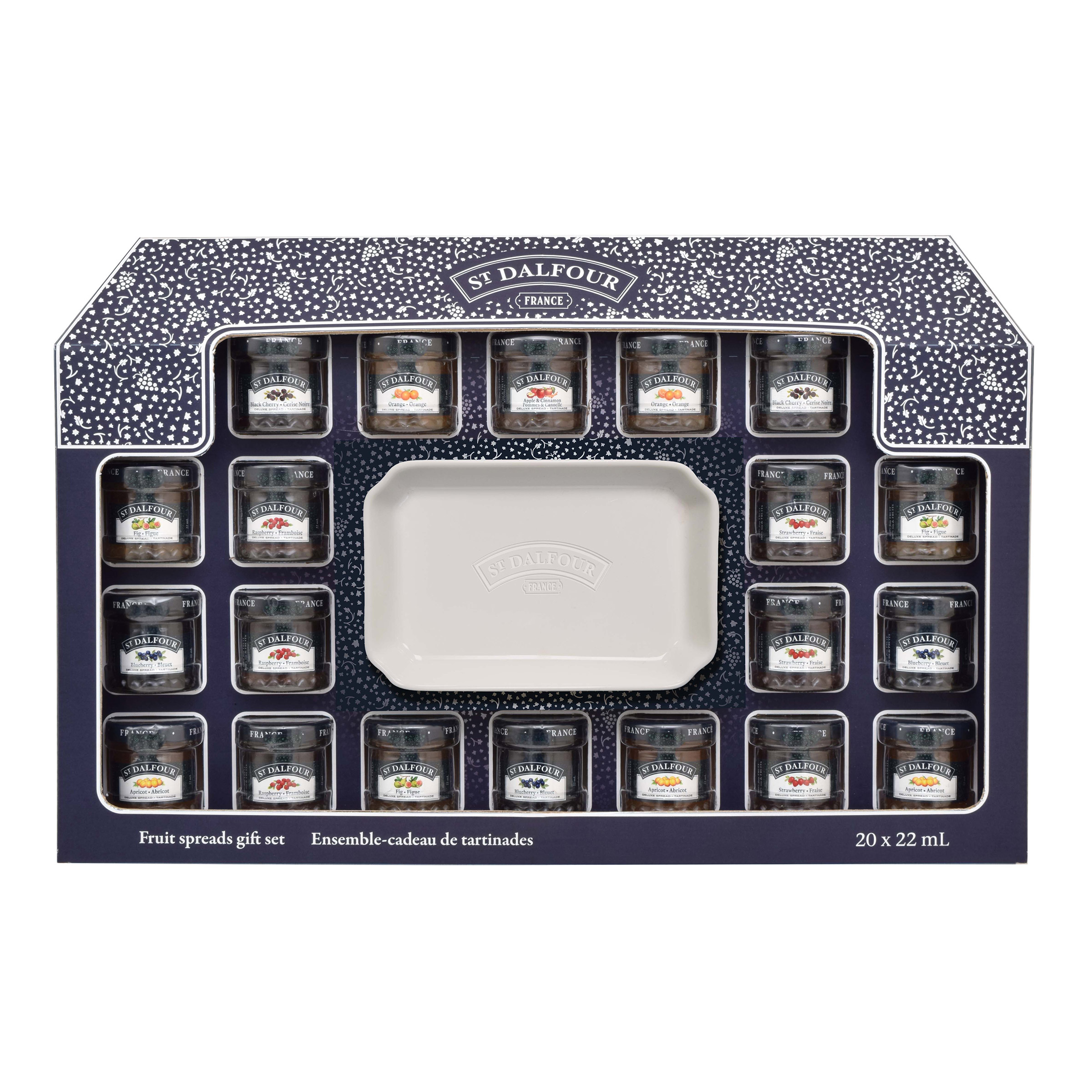 St Dalfour Fruit  Spread Set, 20 × 22 mL