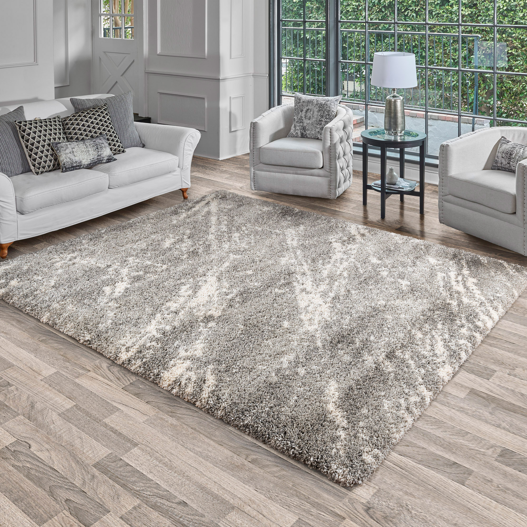Thomasville Marketplace Luxury Shag Rug Collection  Adria  6’6” x 9’6”