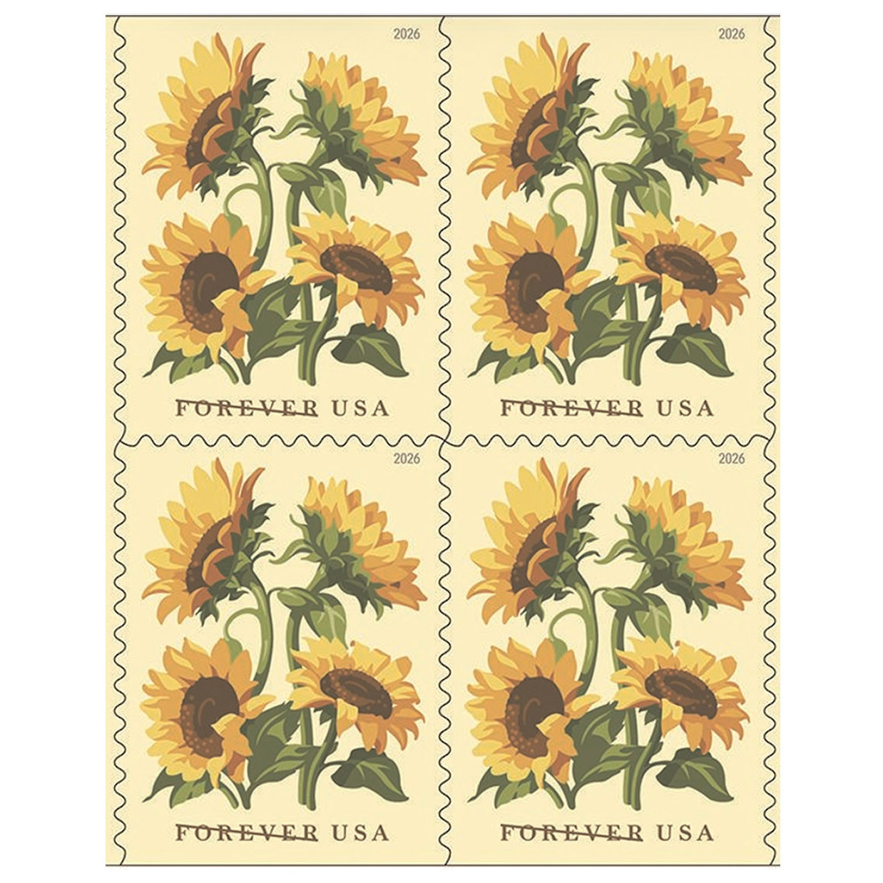 USPS First-Class Spring Stamps, 100 Count | Costco