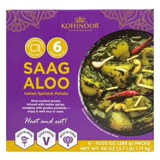 KOHINOOR SAAG ALOO 6/10 OZ