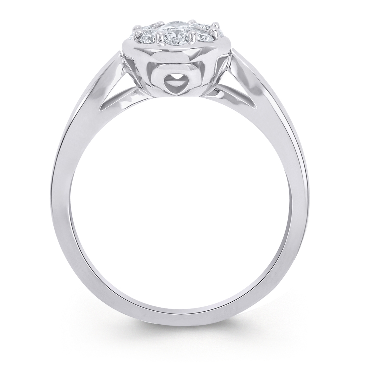 Round Brilliant Diamond Ring (0.59 ctw) | Costco
