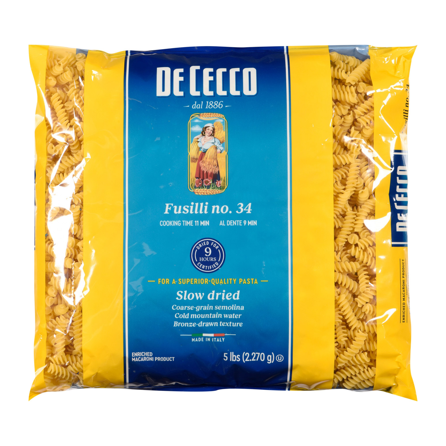 De Cecco Fusilli 2.27 kg