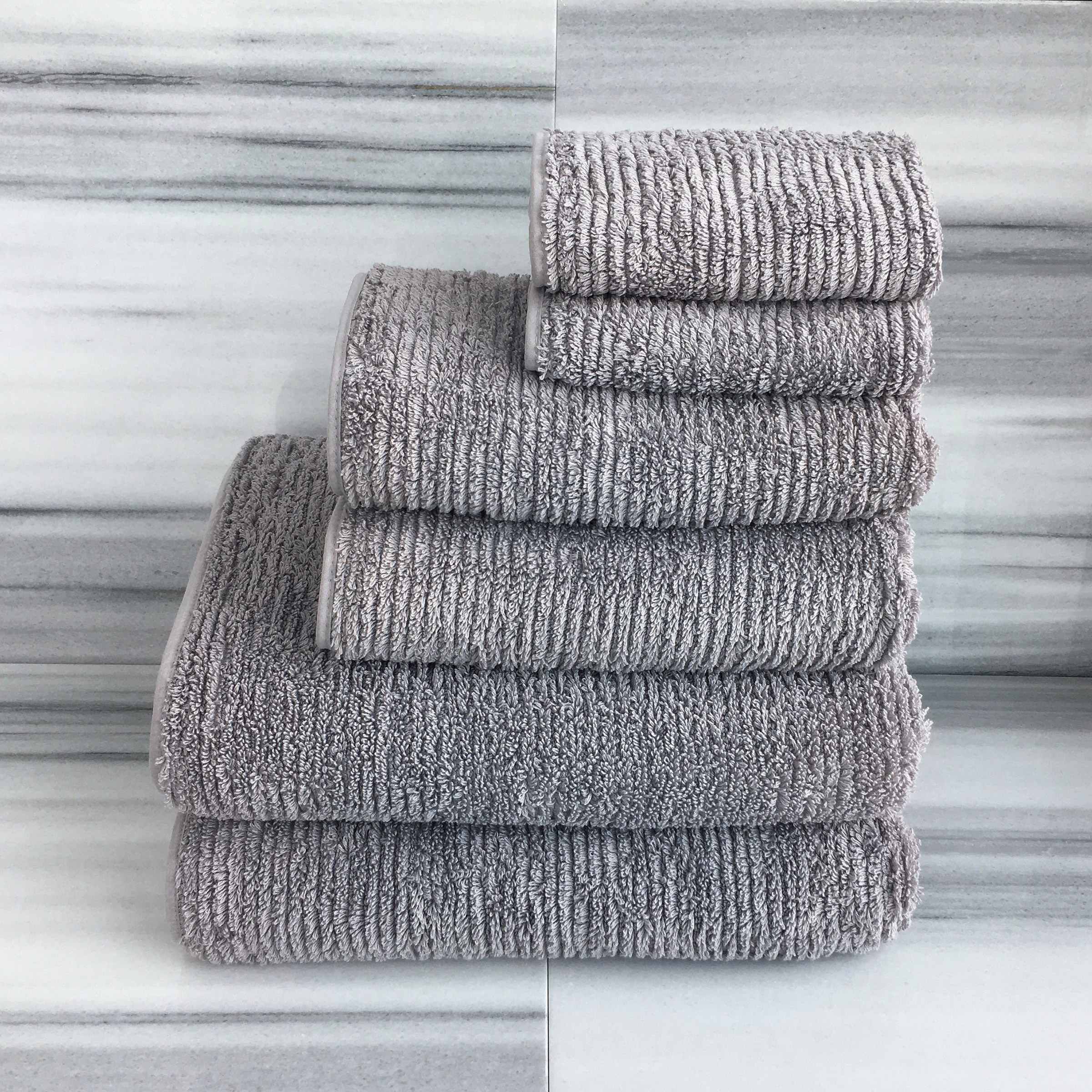 Talesma Textured 6-piece Towel Set