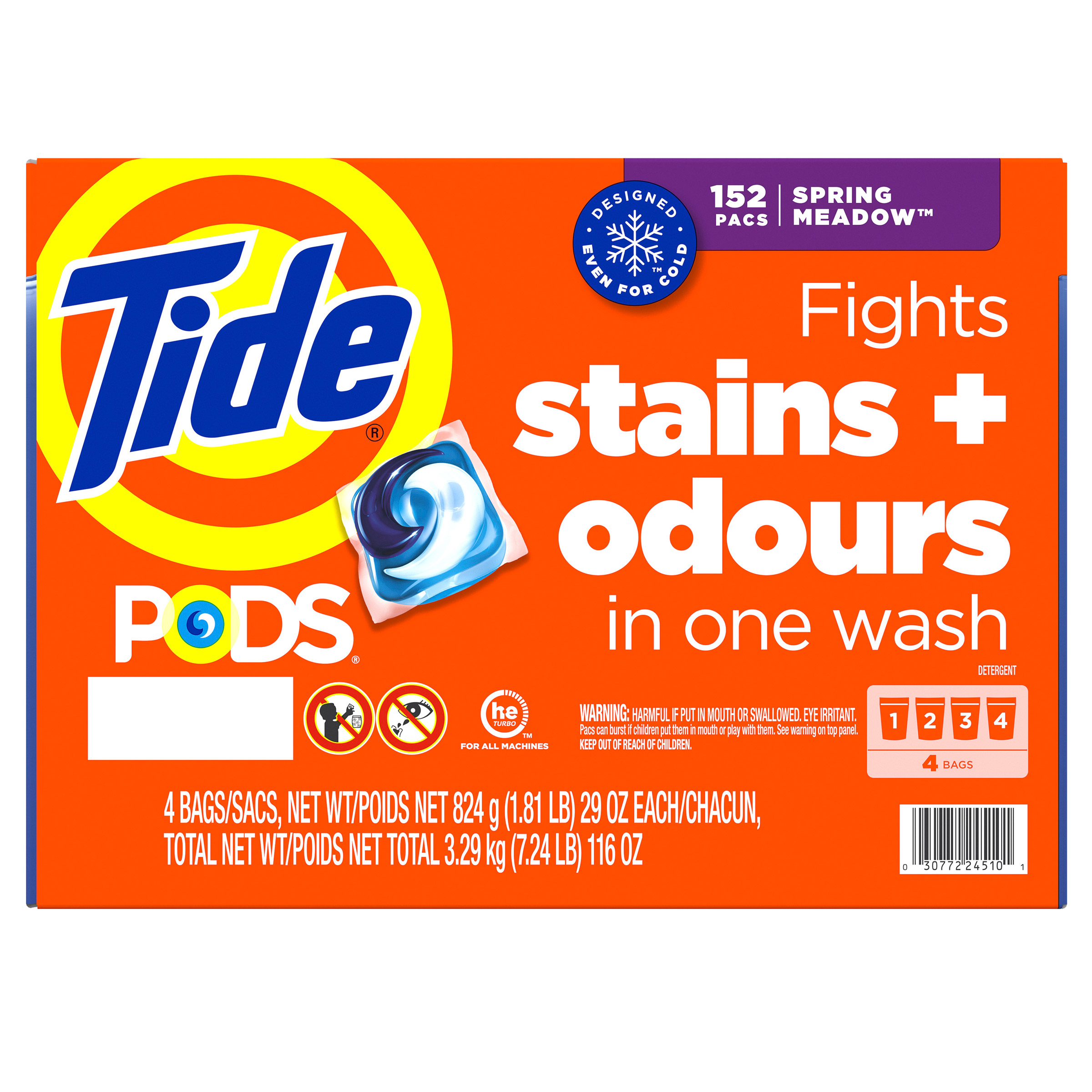 Tide PODS Spring Meadow, 152-count