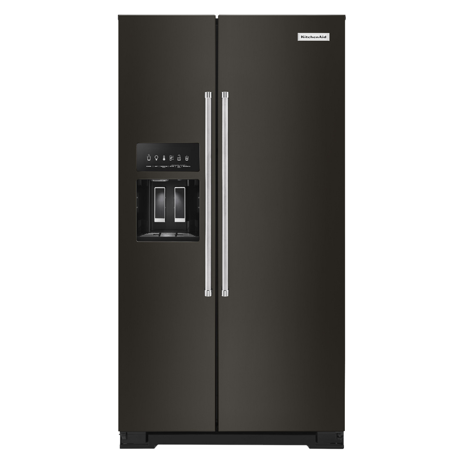 KitchenAid 19.9 cu. ft. Counter-Depth Side-by-Side Refrigerator with Preserva Food Care System