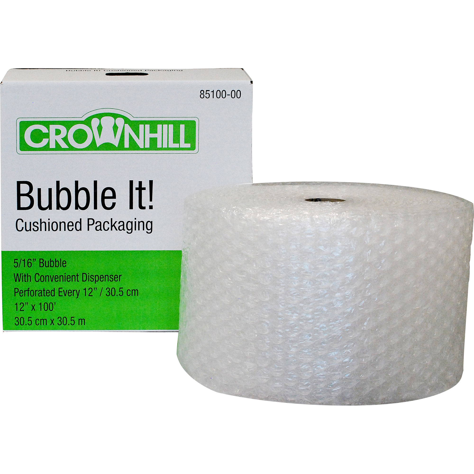 Protective Bubble Cushioning in Dispenser Box