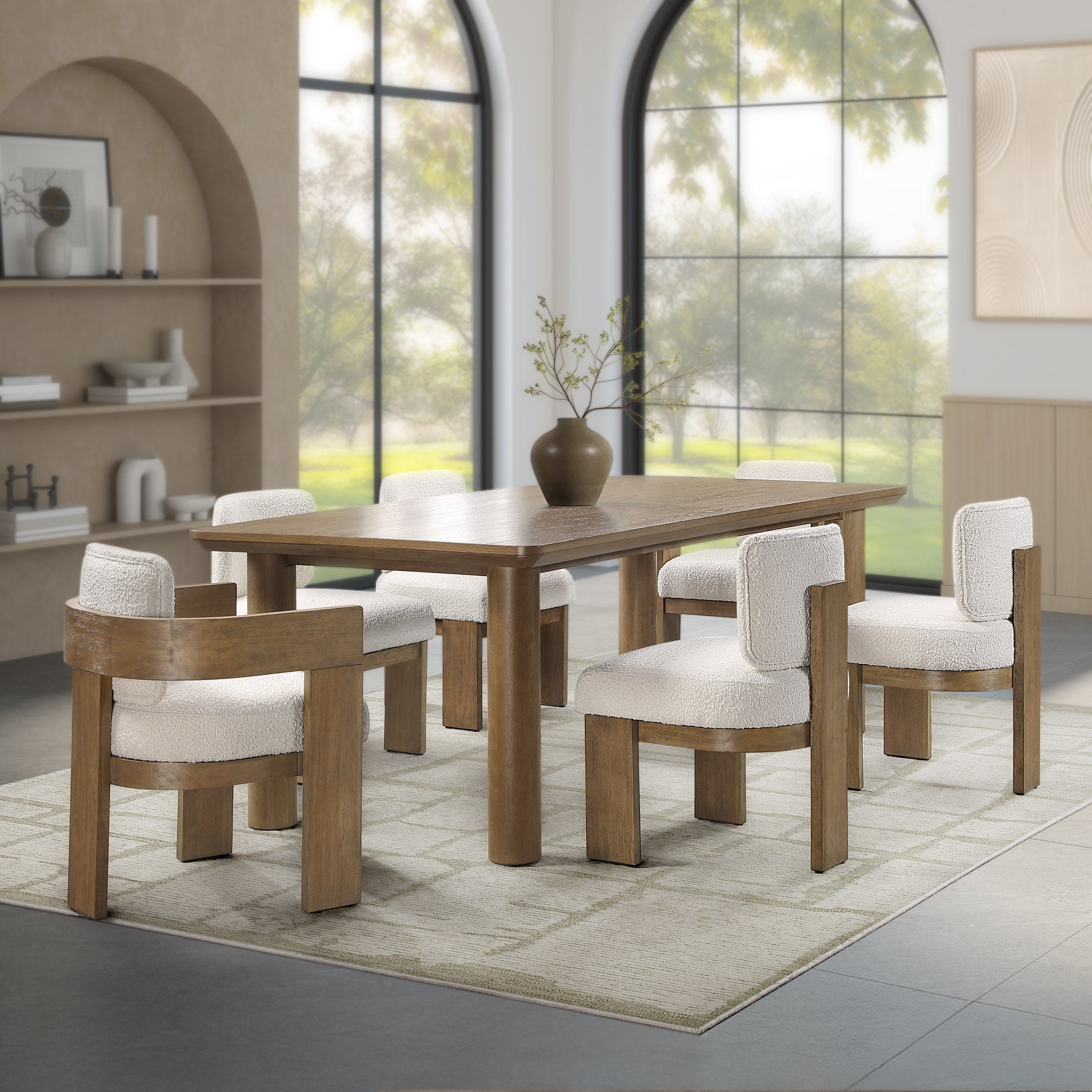 クラシック ダイニングテーブル Henkel-Harris & Drexel Drexel 7-piece Dining Room Set | Costco