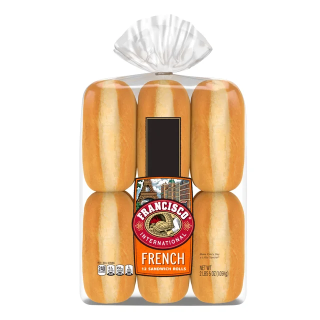Francisco 6" French Rolls, 12-count