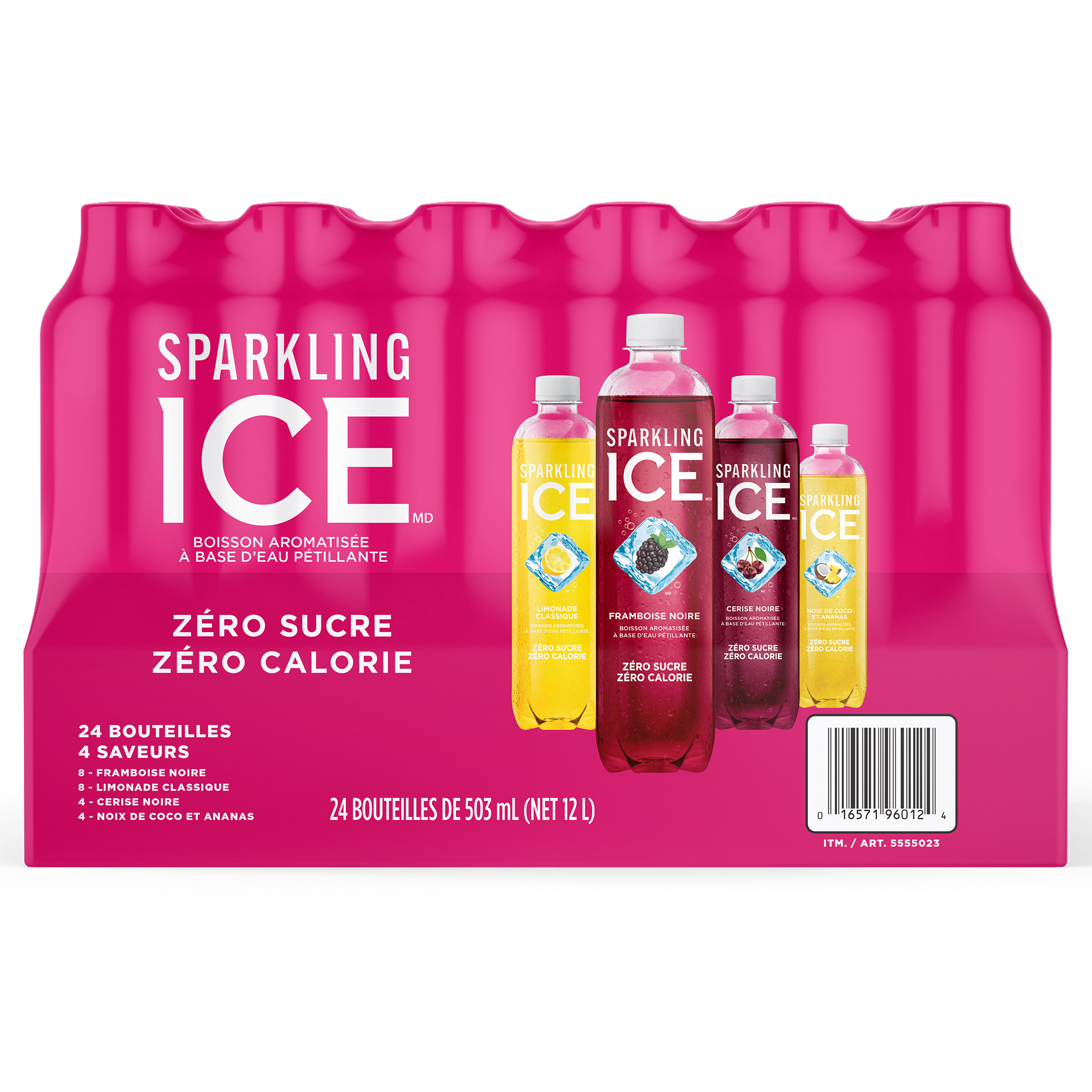 Assortiment de boissons Sparkling Ice