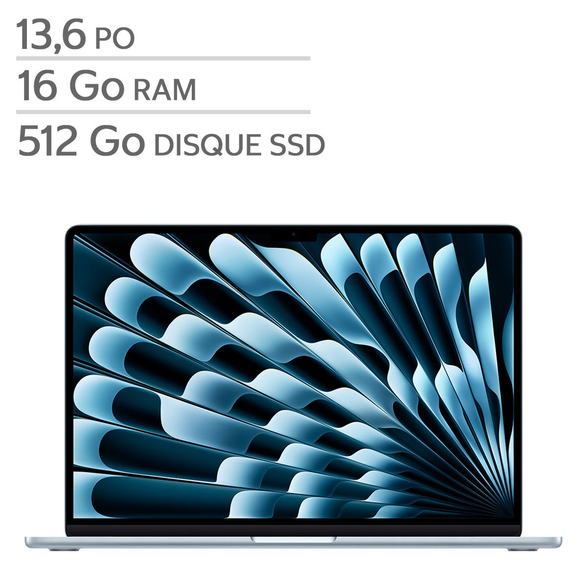 Apple MacBook Air 13.6 in., Apple M5 Chip - 16 GB RAM, 512 GB SSD