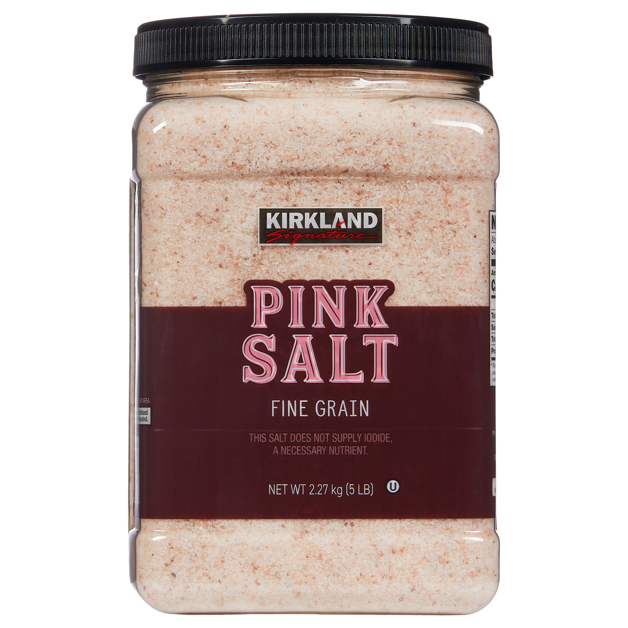Kirkland Signature, Pink Salt, Fine Grain, 5 lbs