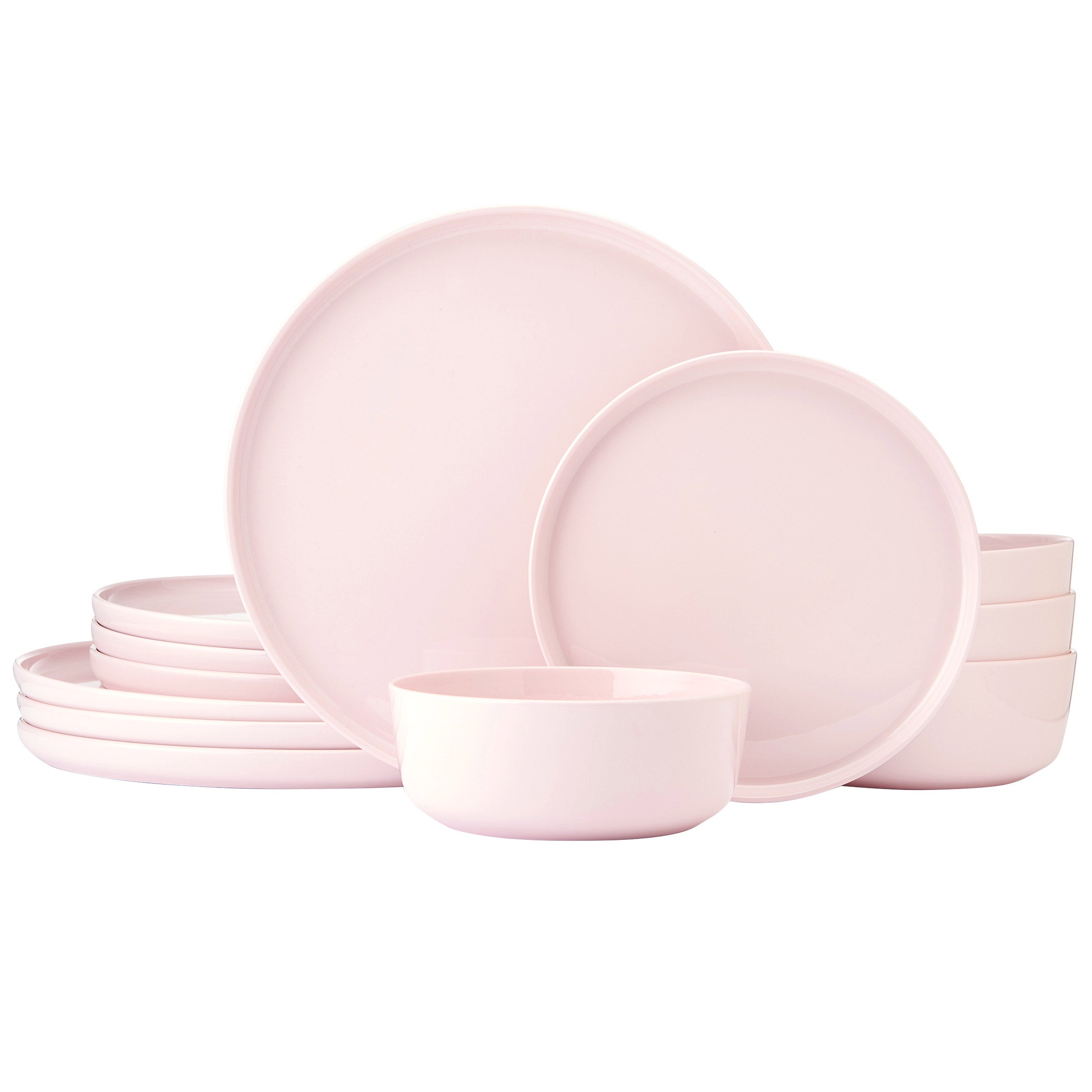 Mikasa Samantha 12-Piece Color Bone China Dinnerware