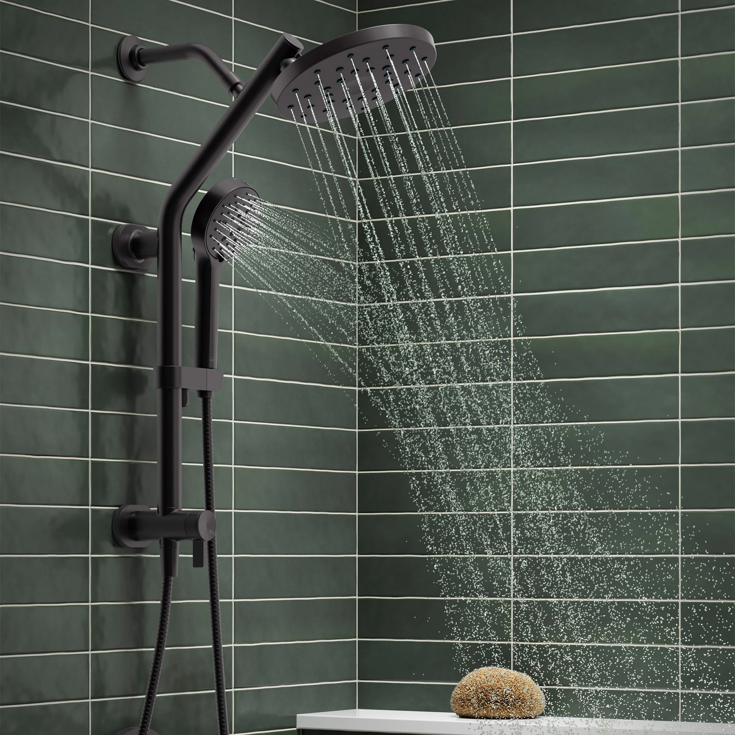 Kohler HydroRail 3-in-1 Multifunction Showerhead and Column Kit