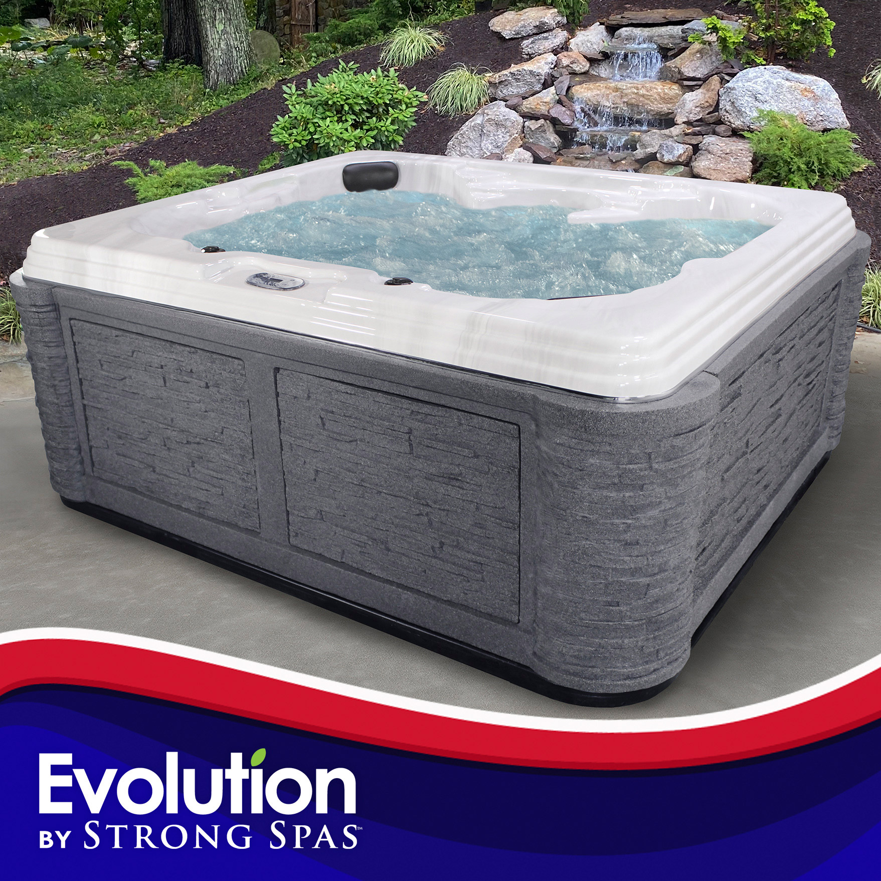 Evolution by Strong Spas Sedona 50-jet  5-person Acrylic Spa