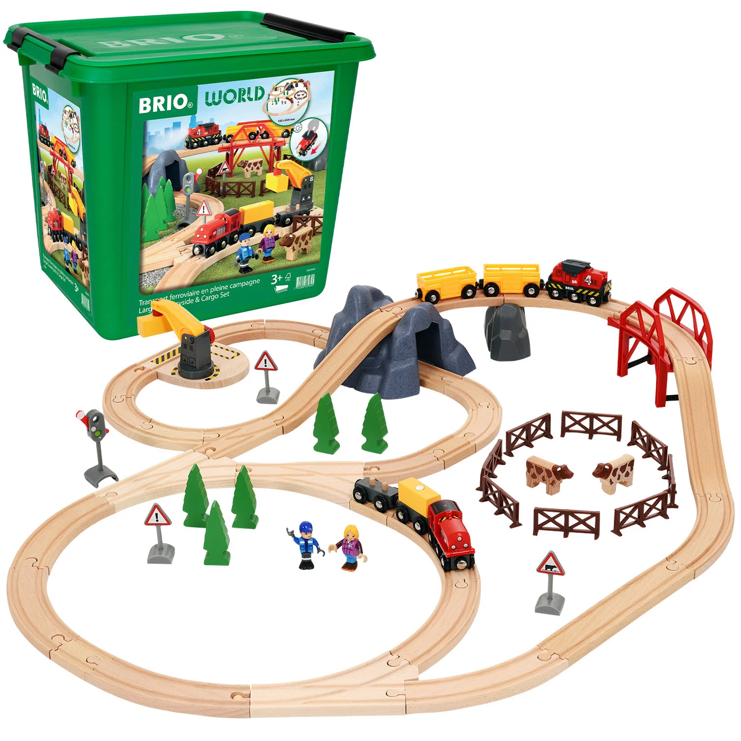BRIO Large Countryside and Cargo Set | Costco