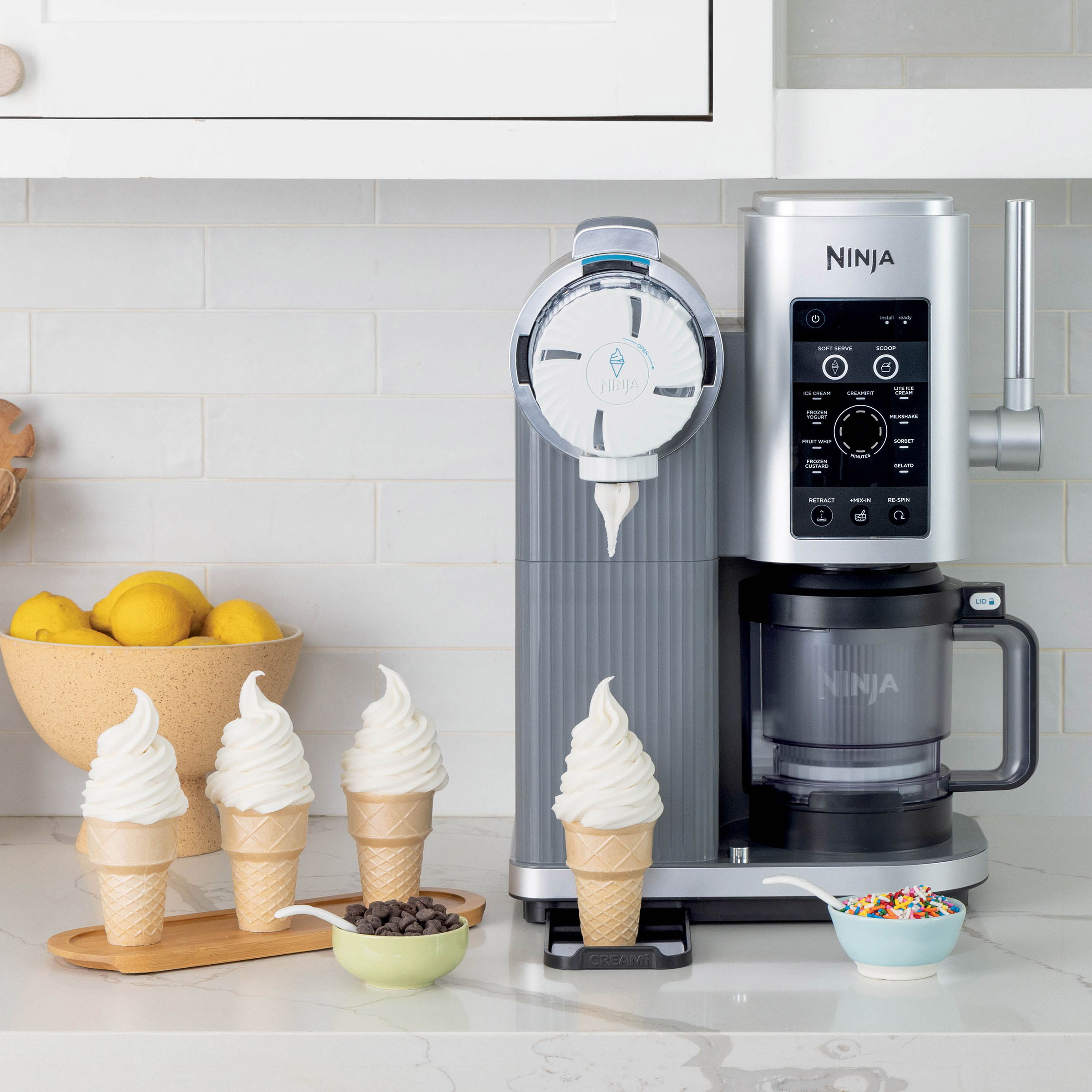 Ninja Swirl by CREAMi Soft Serve & Ice Cream Maker, Costco