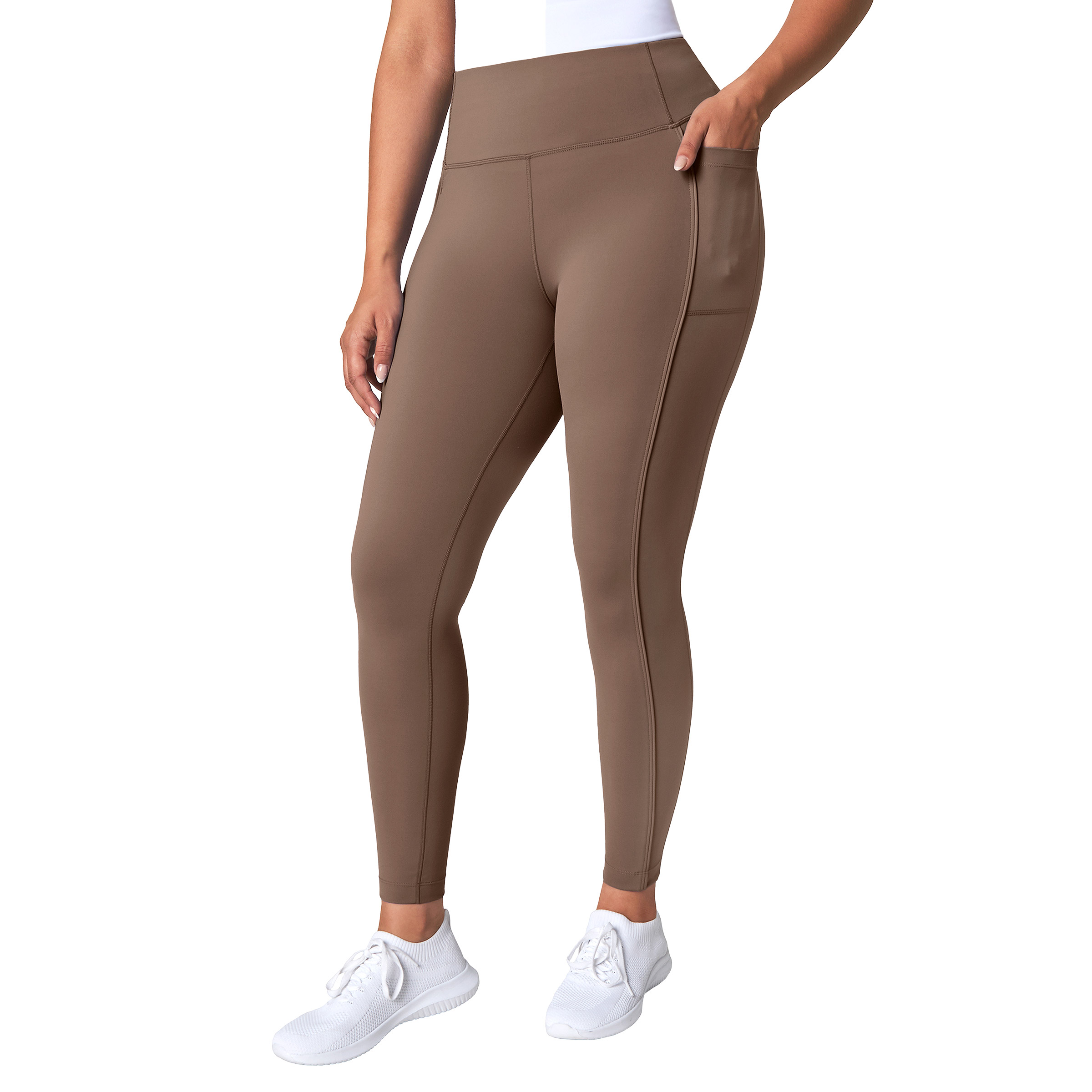 Mondetta Women's Ultra-Soft Legging with Piping Detail