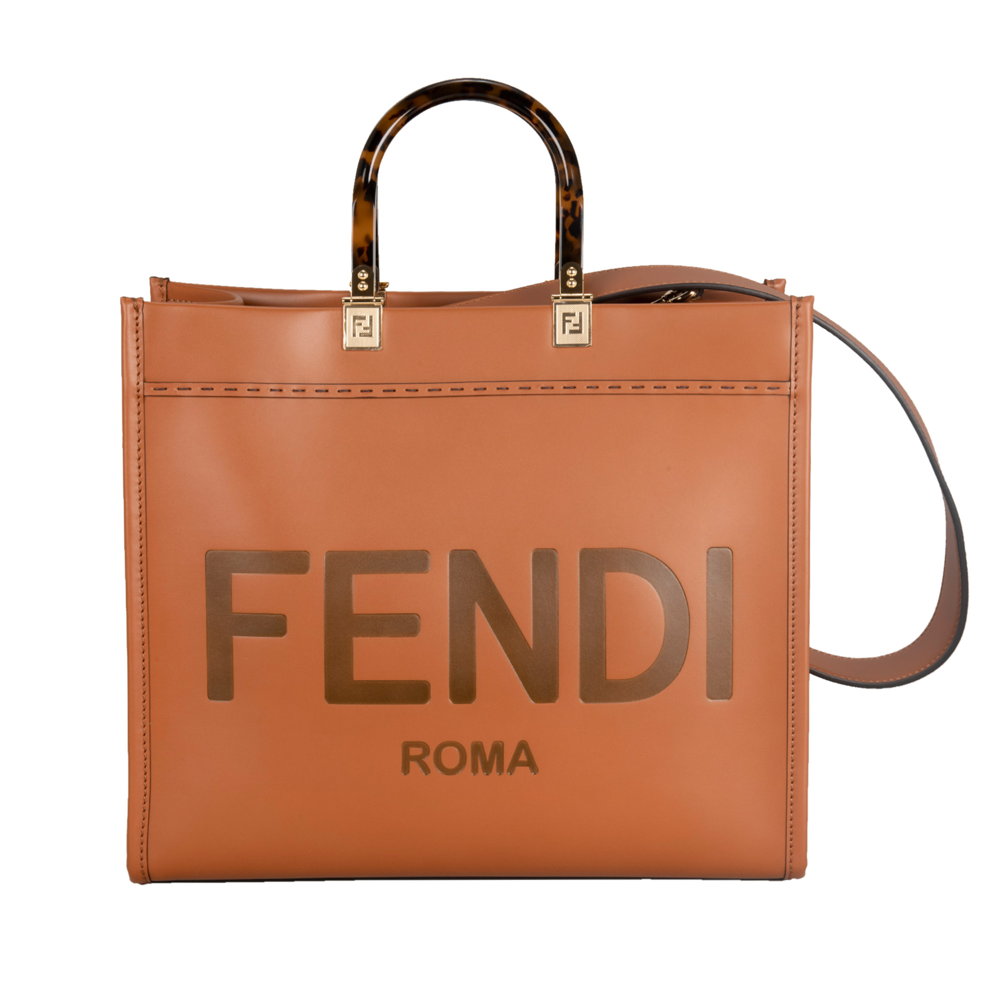 Fendi Sunset Med Tote Bag, Brown | Costco