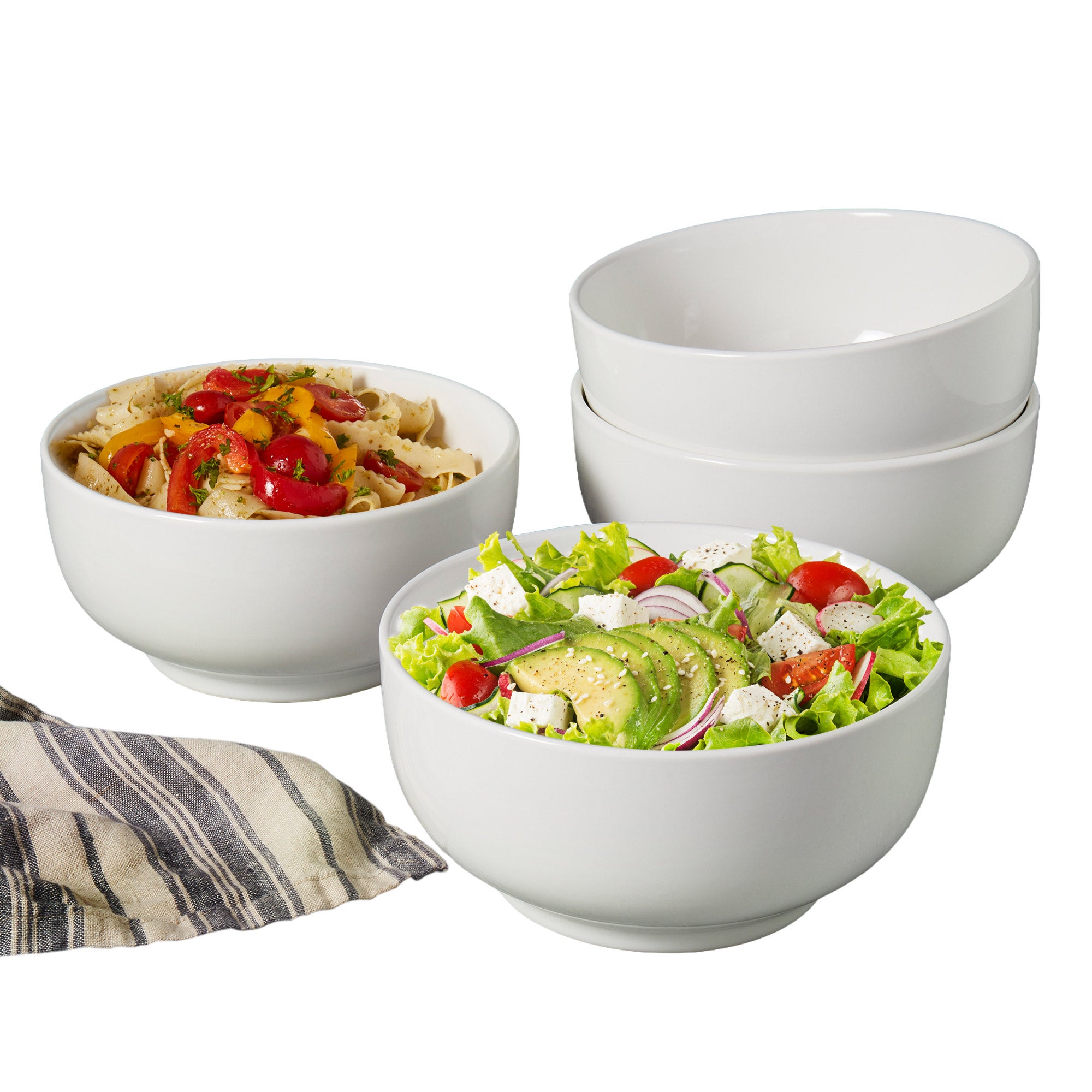 Denmark 4-piece White All Purpose Bowls | Costco