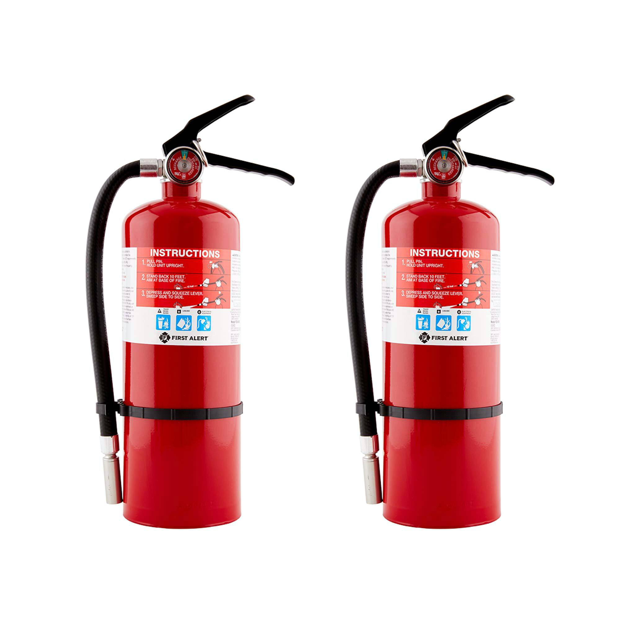 First Alert Rechargeable Fire Extinguisher  2-pack