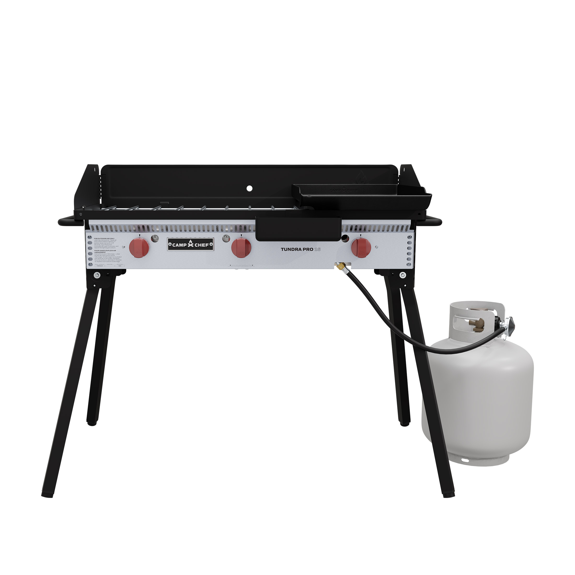 Camp Chef Tundra 3 Burner Stove with Griddle 