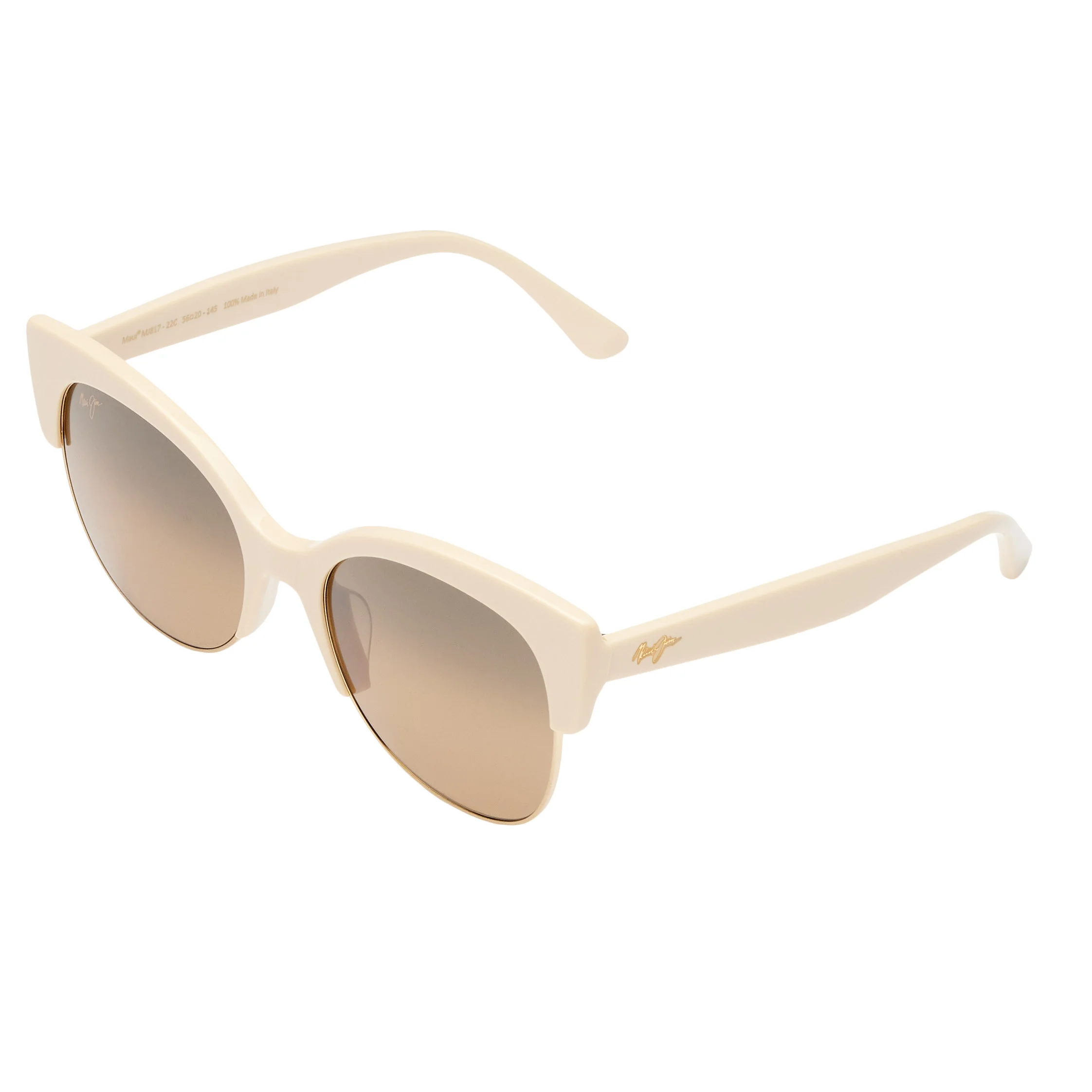 Maui Jim Mariposa Tan Sunglasses with Gradient Lenses Maui Jim Island Eyes Polarized Sunglasses 50mm Gold|Bronze  main image 4