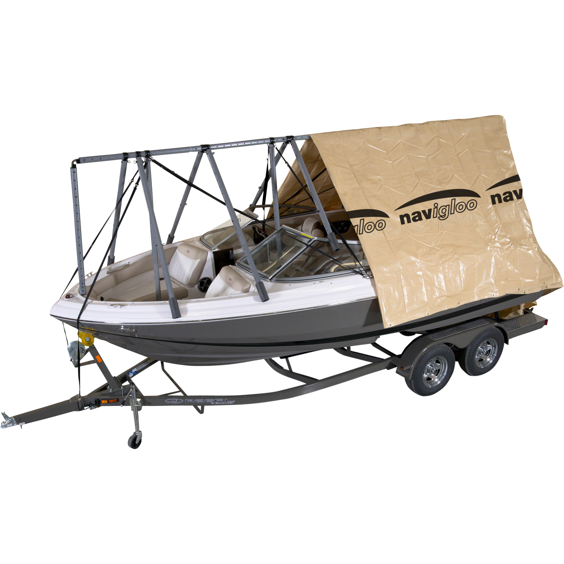 Navigloo Winter Shelter System for Boats 6.09 m to 7.01 m (20 ft. to 23 ft.)