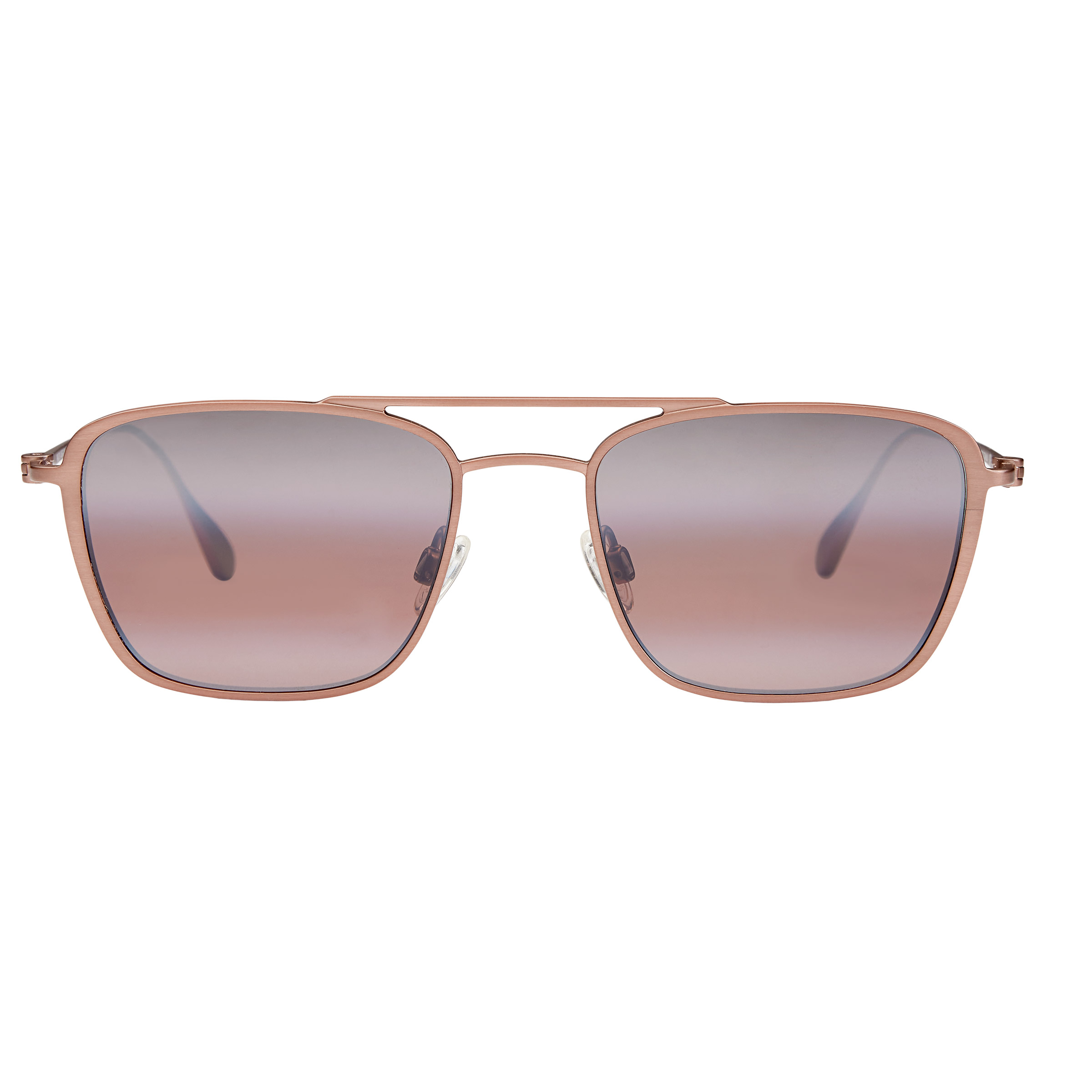 Maui Jim Ebb & Flow P542-07M Matte Brushed Burgundy Maui Sunrise