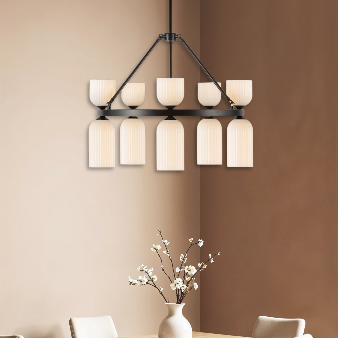 Light & Modern Romi 26 in. Chandelier