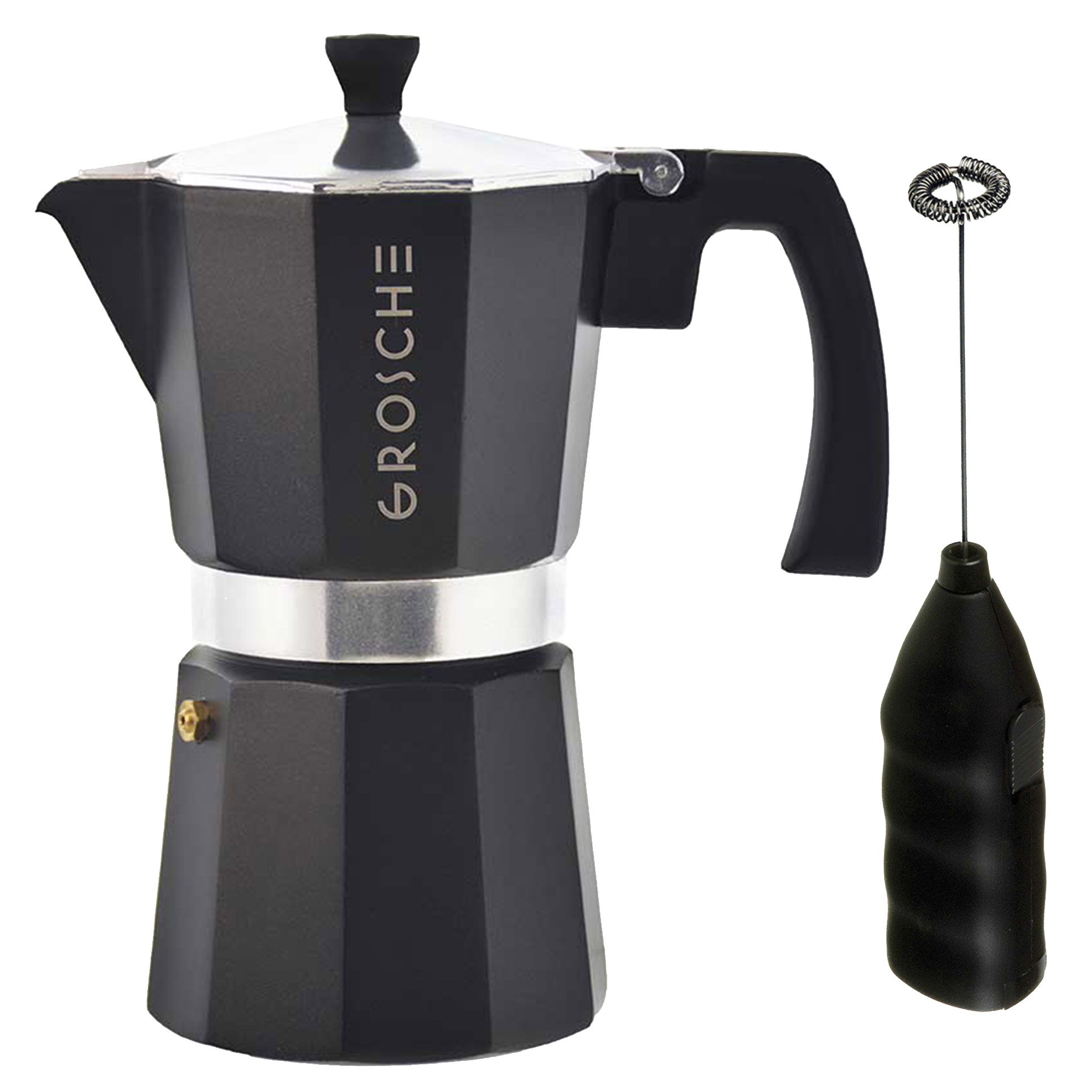 Grosche Milano 6-cup Espresso Maker with Frother