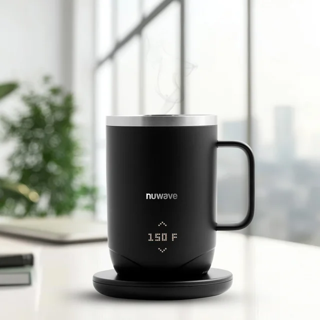 NUWAVE HOT BREW TEMPERATURE CONTROL MUG ^