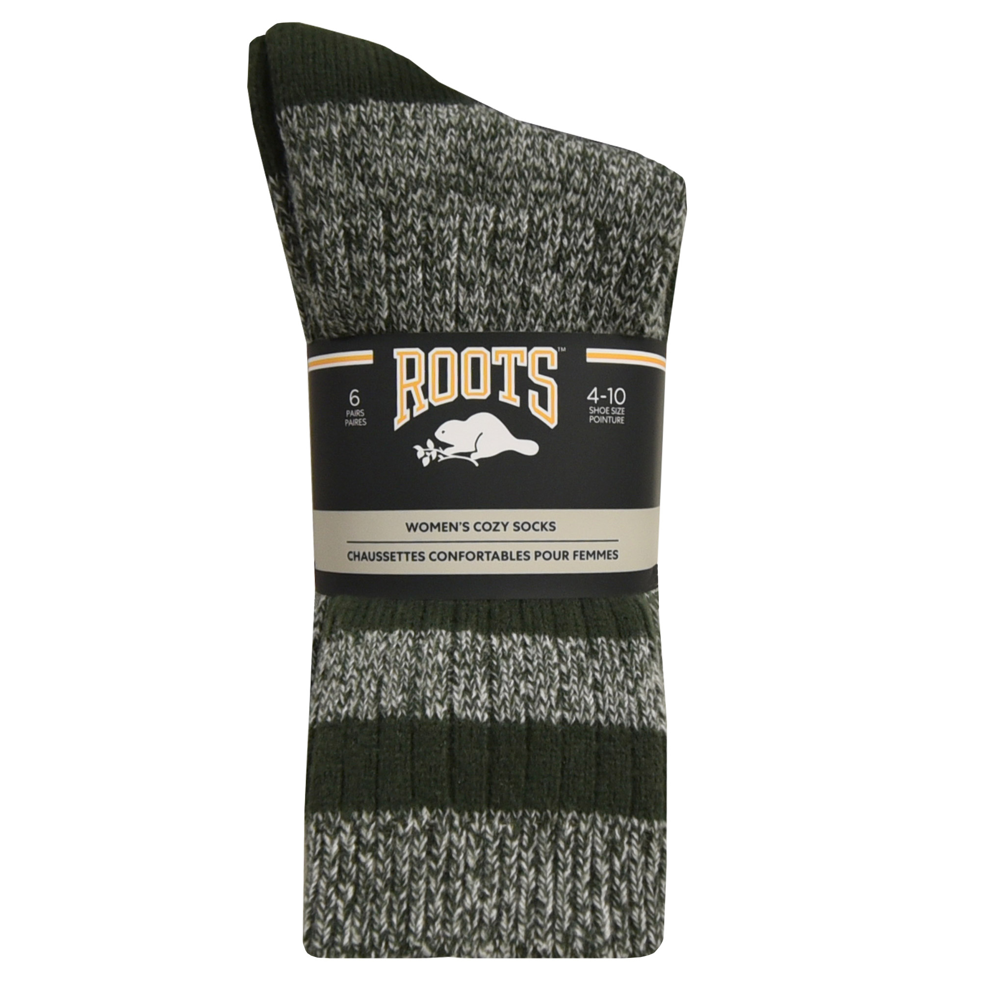Roots Women’s Cozy Sock, 6-pairs