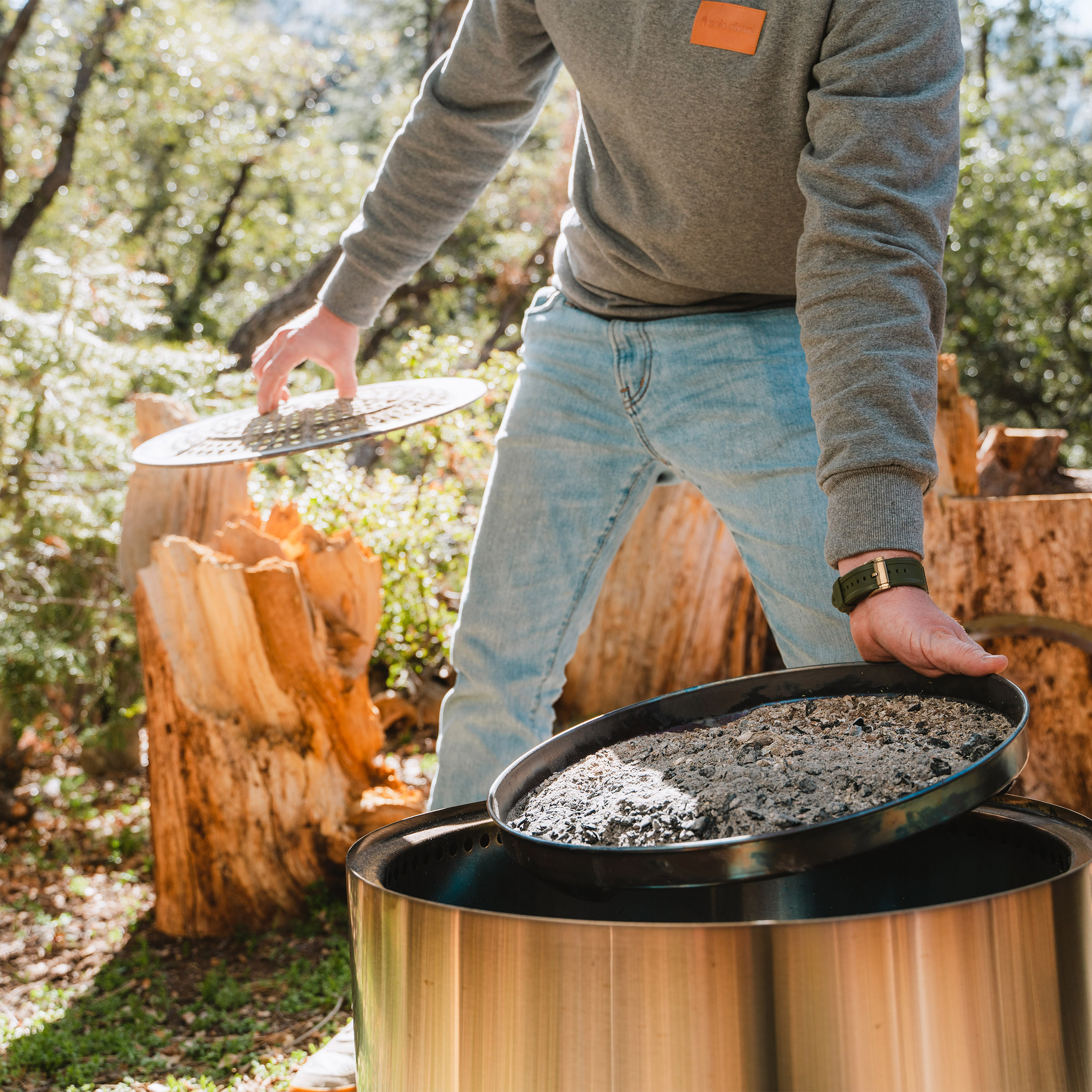 Solo Stove Bonfire 2.0 Essential Bundle with Pellet Adapter